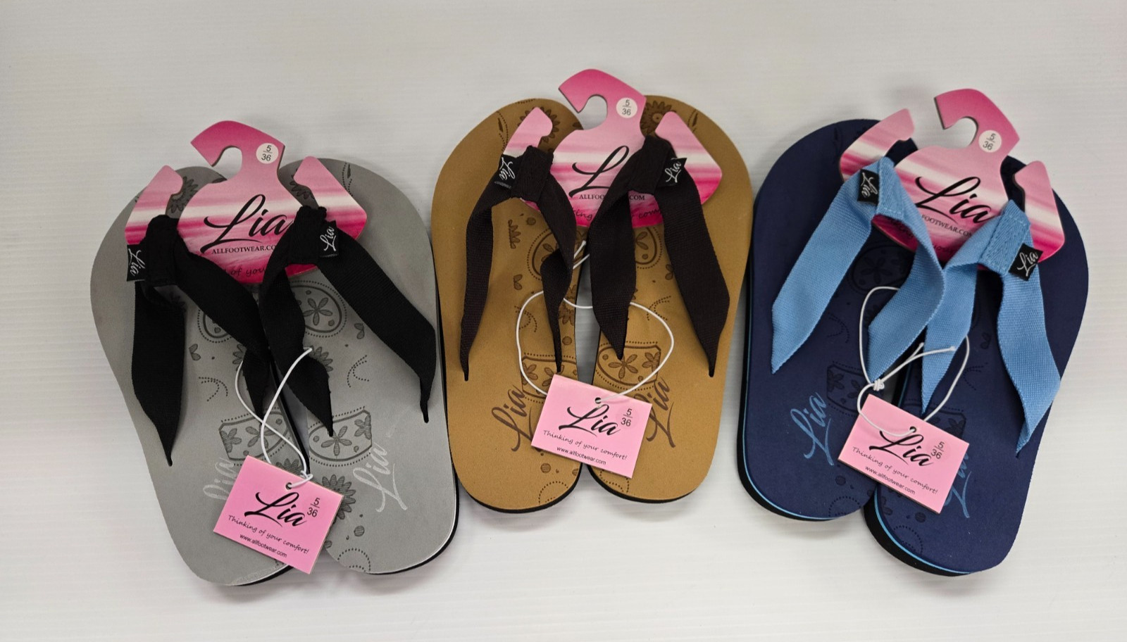 New Lia Flip Flops Women’s LS704W