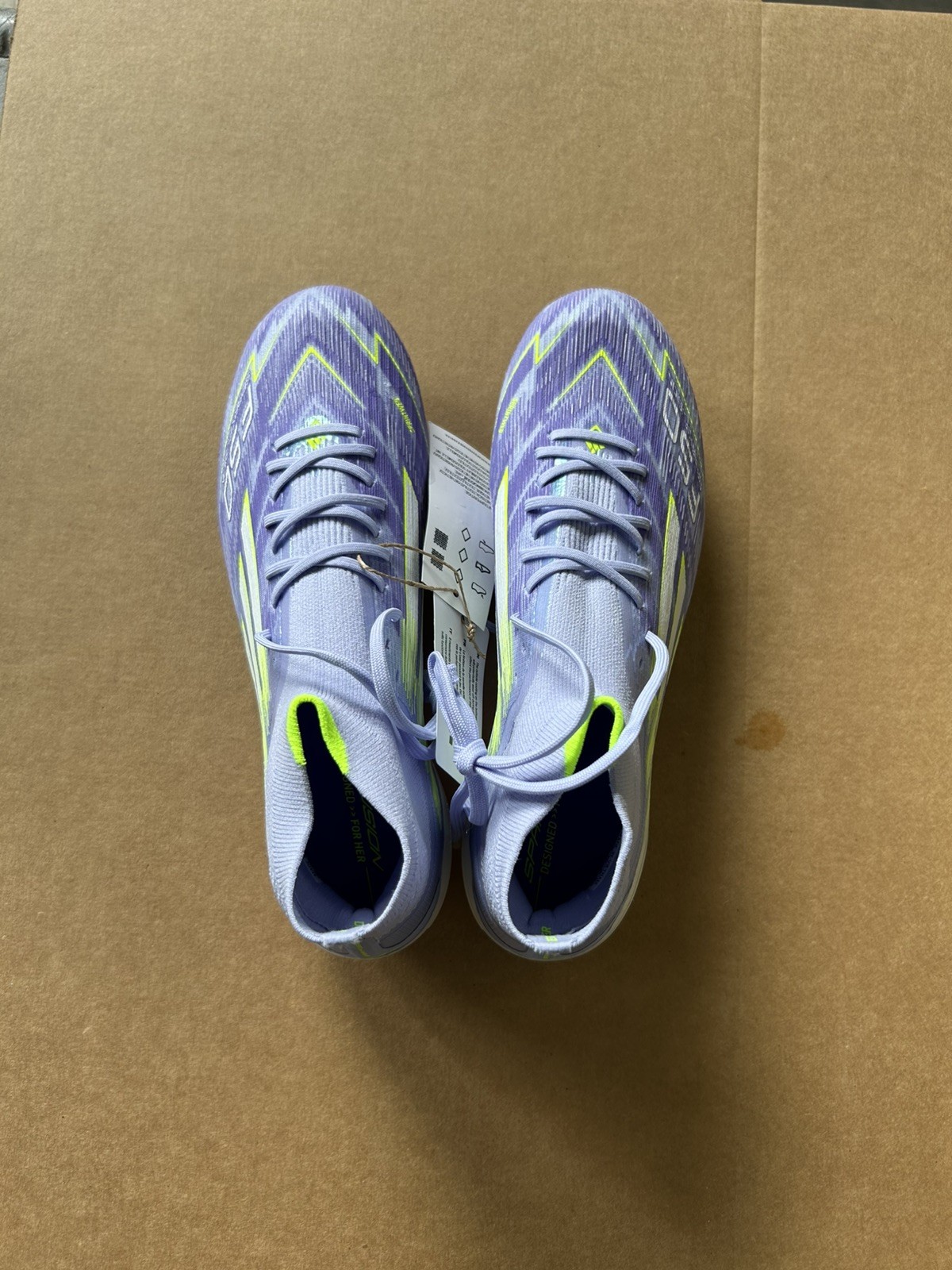 adidas F50 Sparkfusion Elite Mid FG/AG Soccer Cleats Women’s Size 6.5 JH7648 NEW