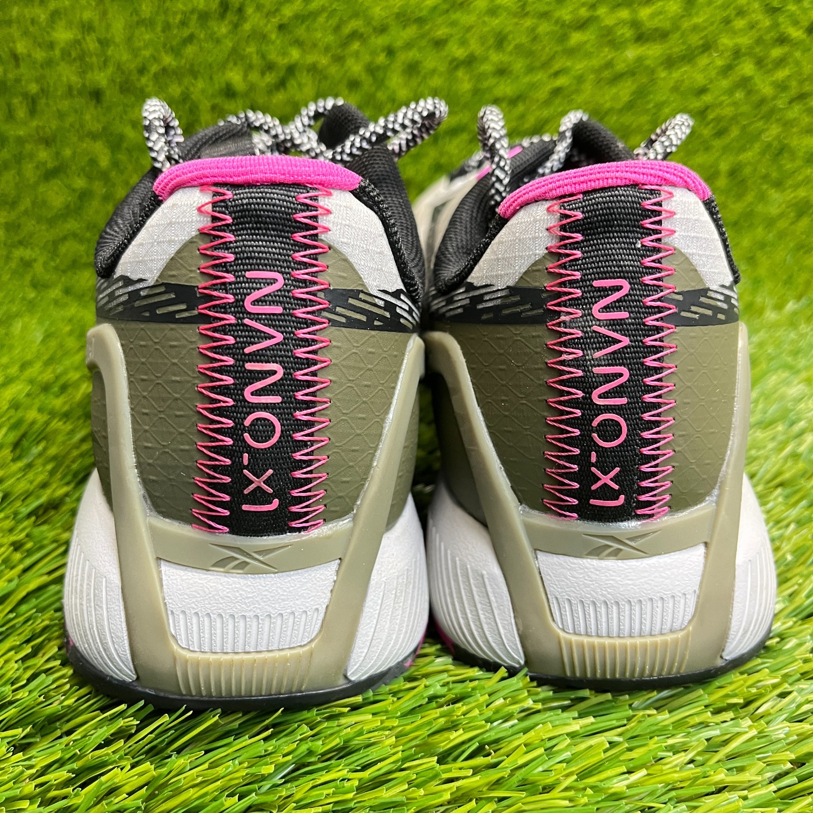 Reebok Nano X1 Adventure Womens Size 6.5M Gray Composite Toe Safety Work Shoes