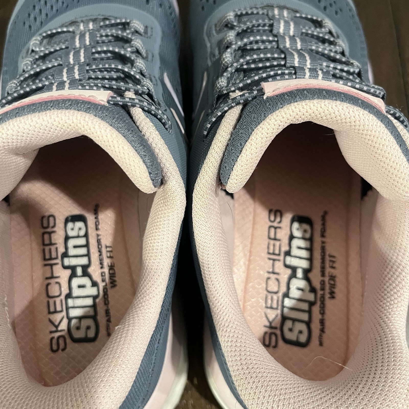 Skechers Slip-ins: Glide-Step Sole Women’s Size 8 Slate/Pink 180272W