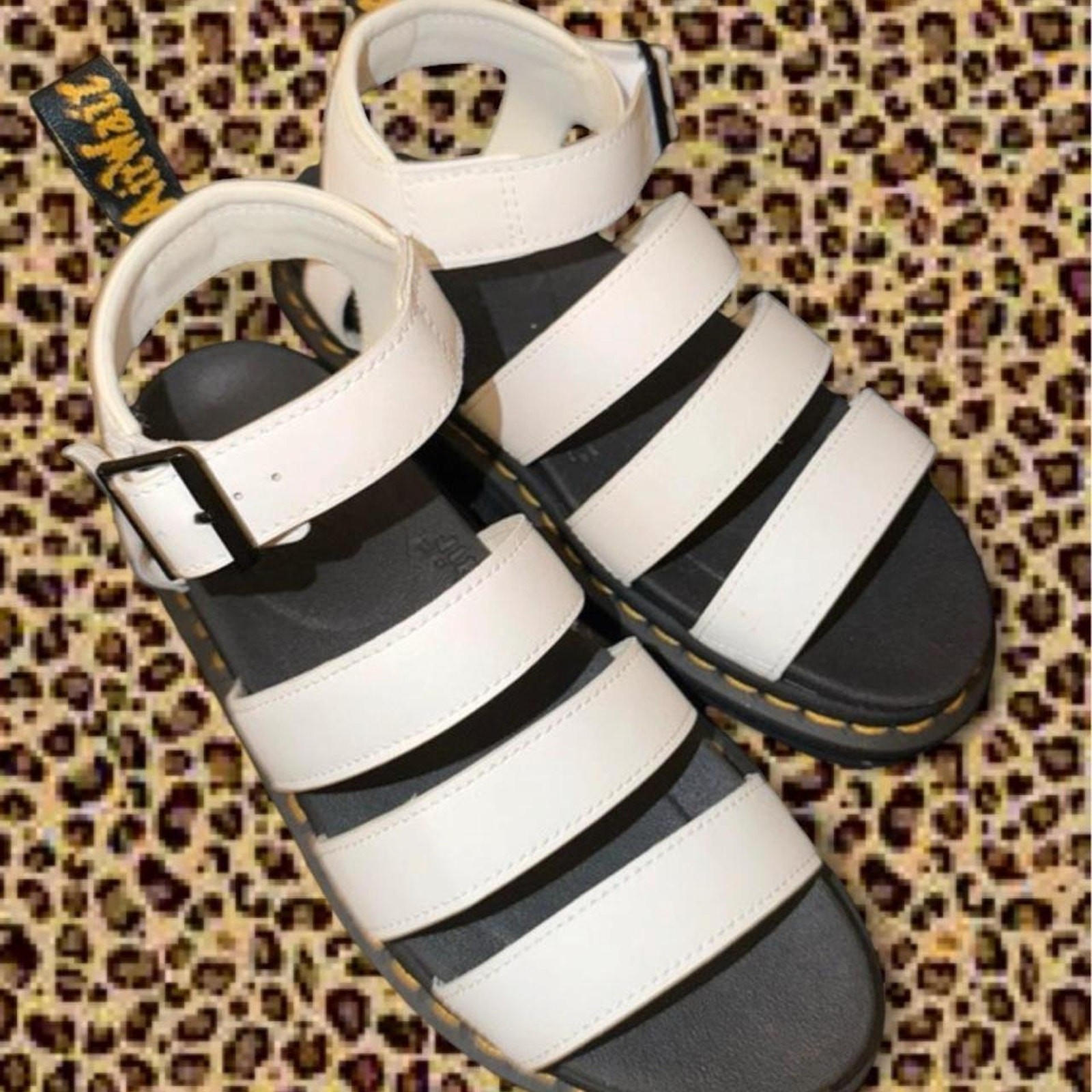 Dr martens blaire quad sandals 8