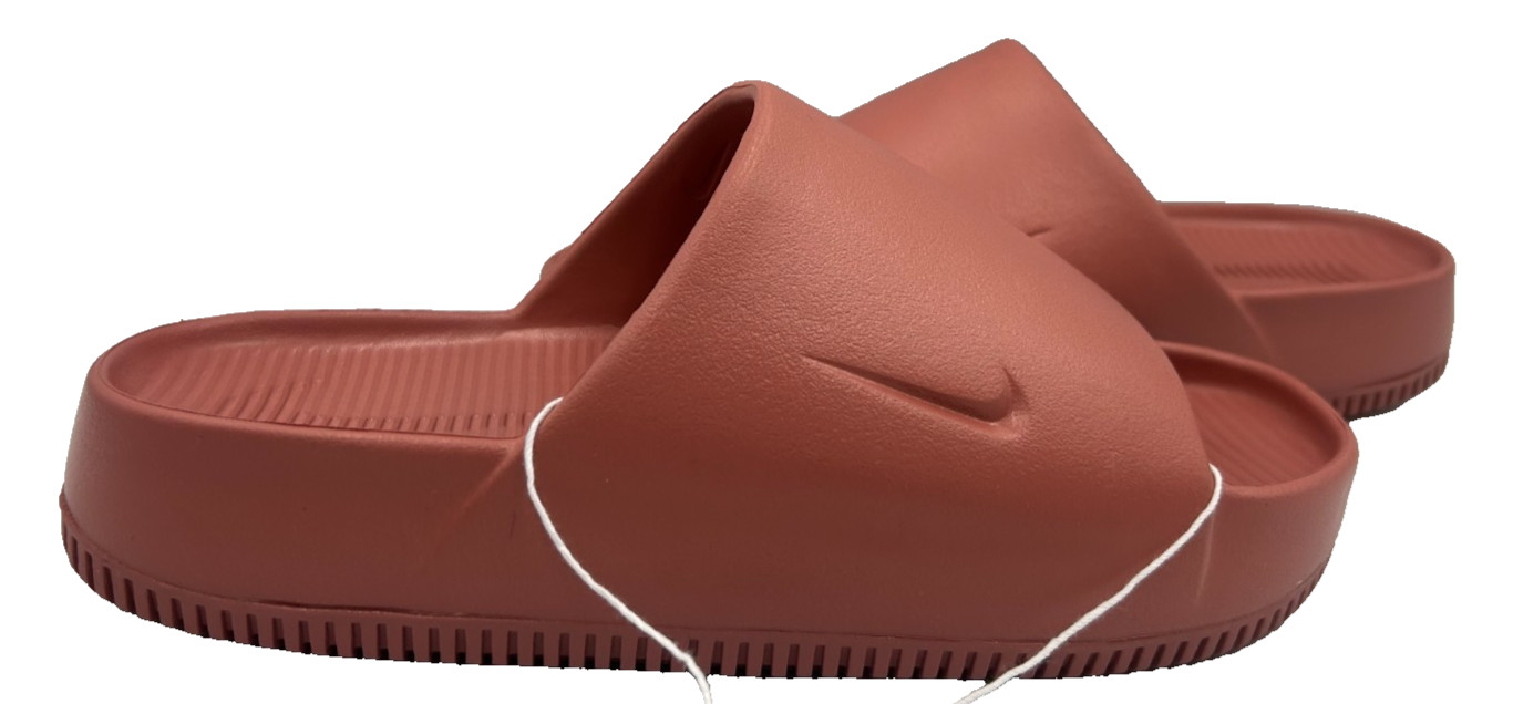 Nike Women’s Calm Slip On Comfort Slide Sandals Canyon Pink Size:6 176Q
