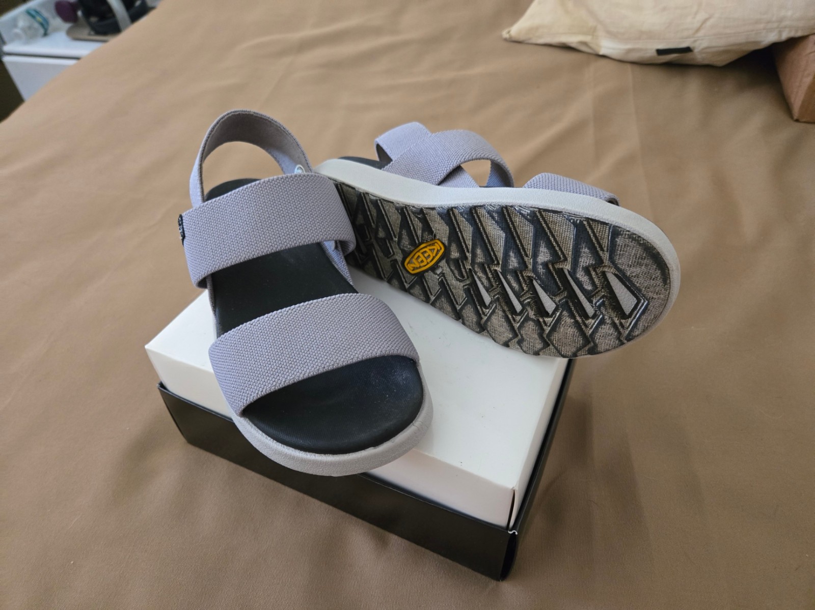KEEN Women’s Elle Backstrap Sandals, Gray
