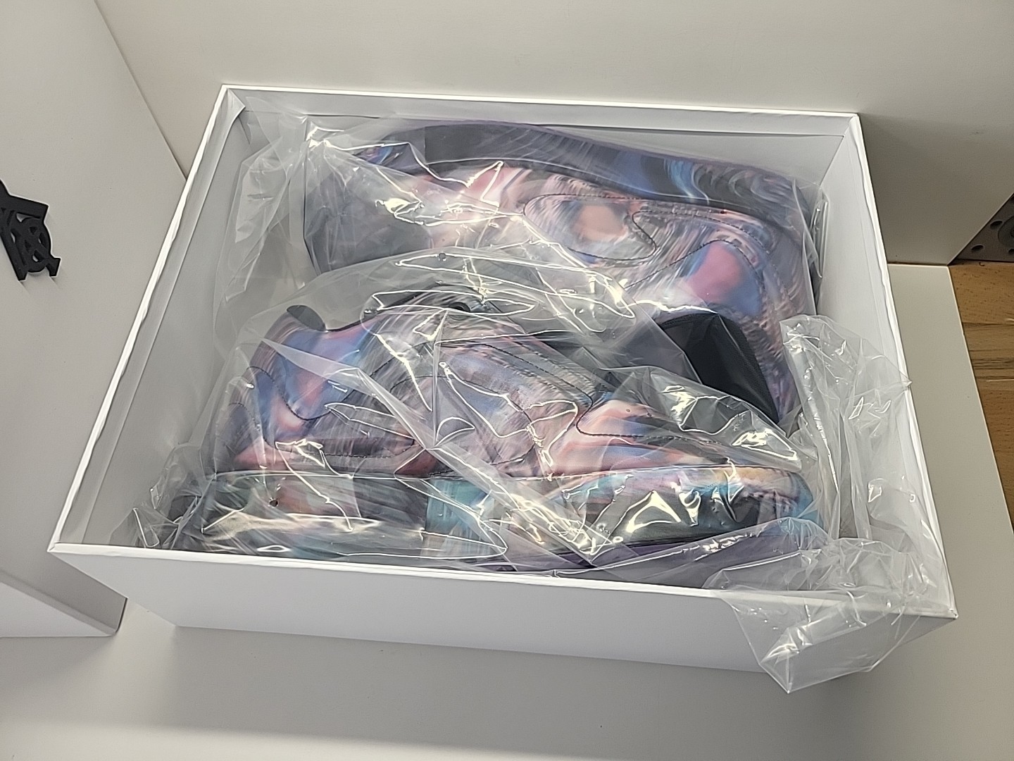 SIA Hologram Patent Leather Supacloud Sneaker Shoes US Size M11 W13 (Rare Drop)