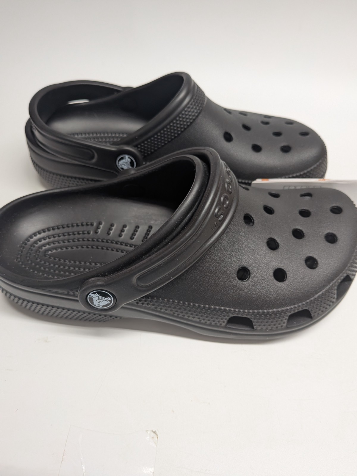 Crocs Classic Clogs – Black Womens 5 Mens 7 NWT 10001-001 Indonesia