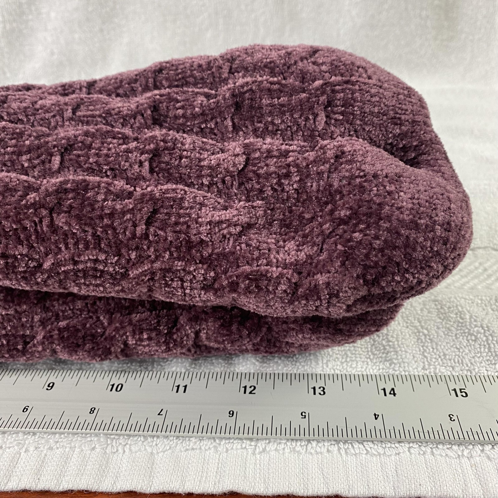 Muk Luks Slipper Socks Womens Large Chenille Knit Non Slip House Shoes Cozy