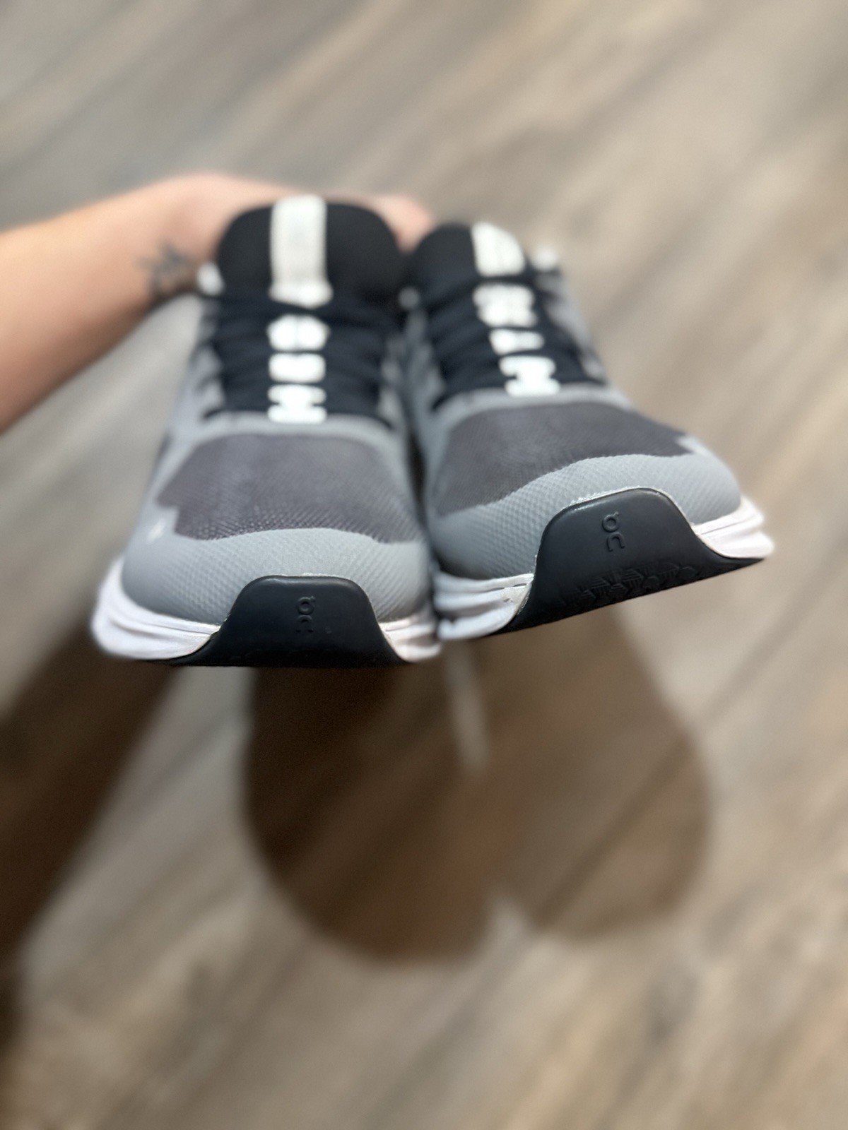 On Cloudgo Running Shoes Glacier Black Women’s 8.5 CloudTec EU 40