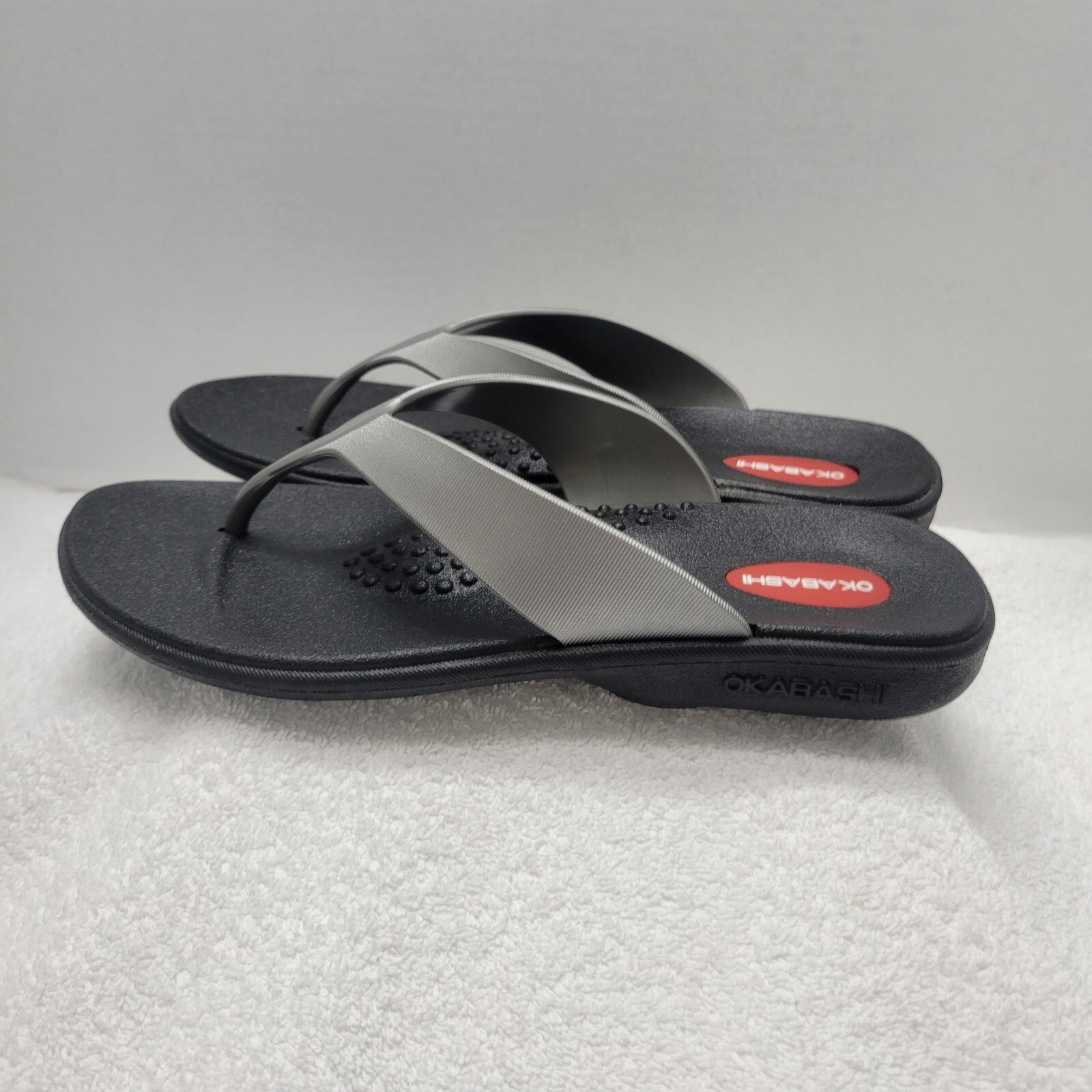 Okabashi Flip Flops Womens M/L Comfort Slip Ons