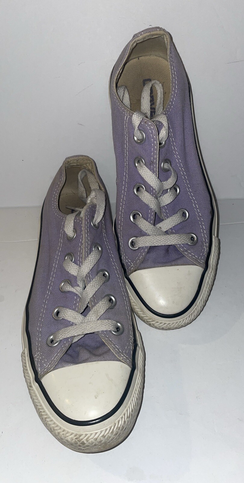 Converse All Star Low Top Unisex Sneakers Light Purple Violet Men 4/Women 6