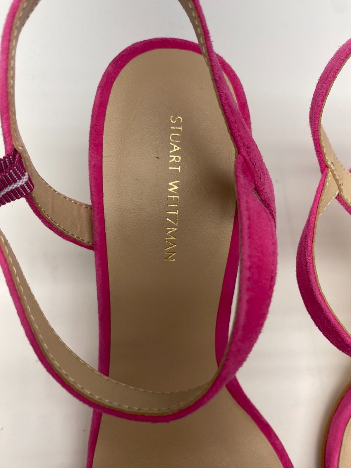 Stuart Weitzman Womens Dancer Twistie Suede Stiletto Heels Sz 11