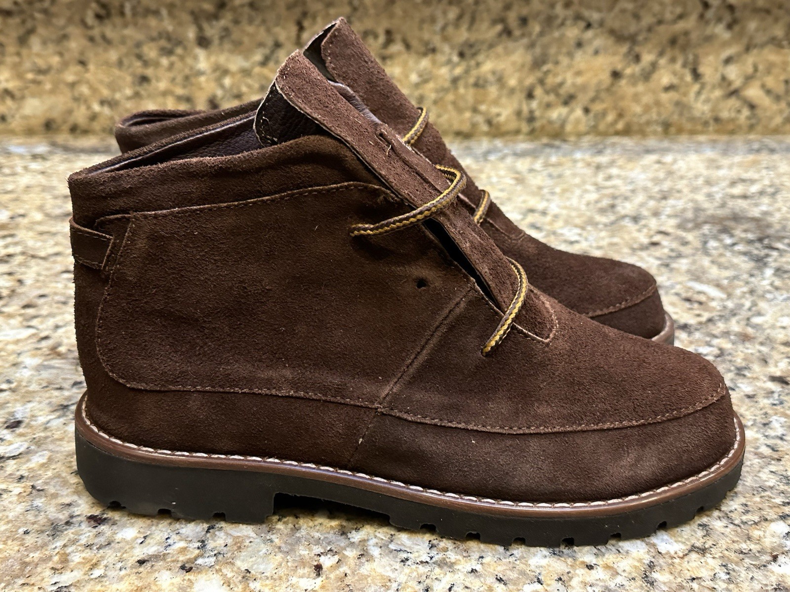 CHUBASCO Mexico Tobacco Color Suede Leather Boot Mens 6 Womens 8 NEW