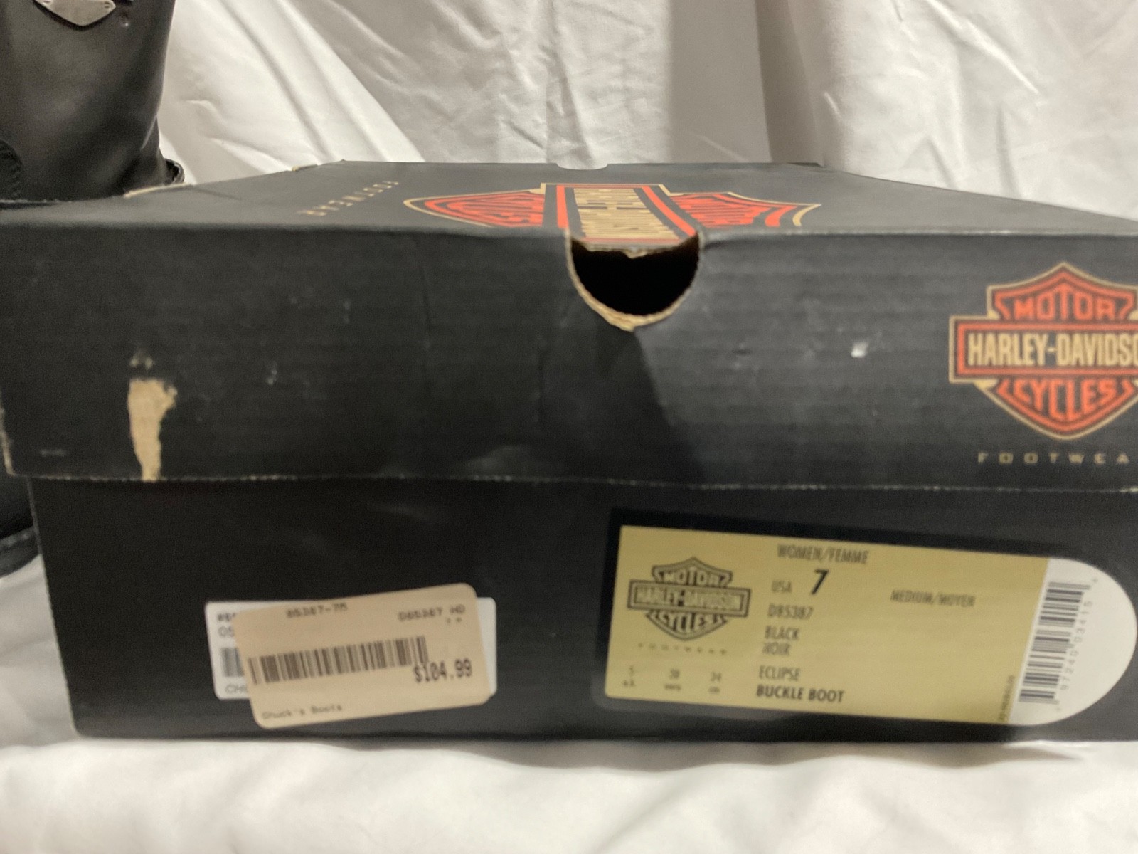 Harley Davidson Women’s Leather boots size 7 – Super cute—Excellent condition