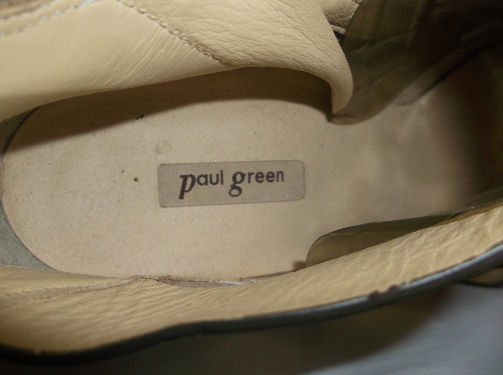Paul Green Austria Michelle Tan Nubuck Strappy Block Heel Sandals 5 UK / 7.5 US