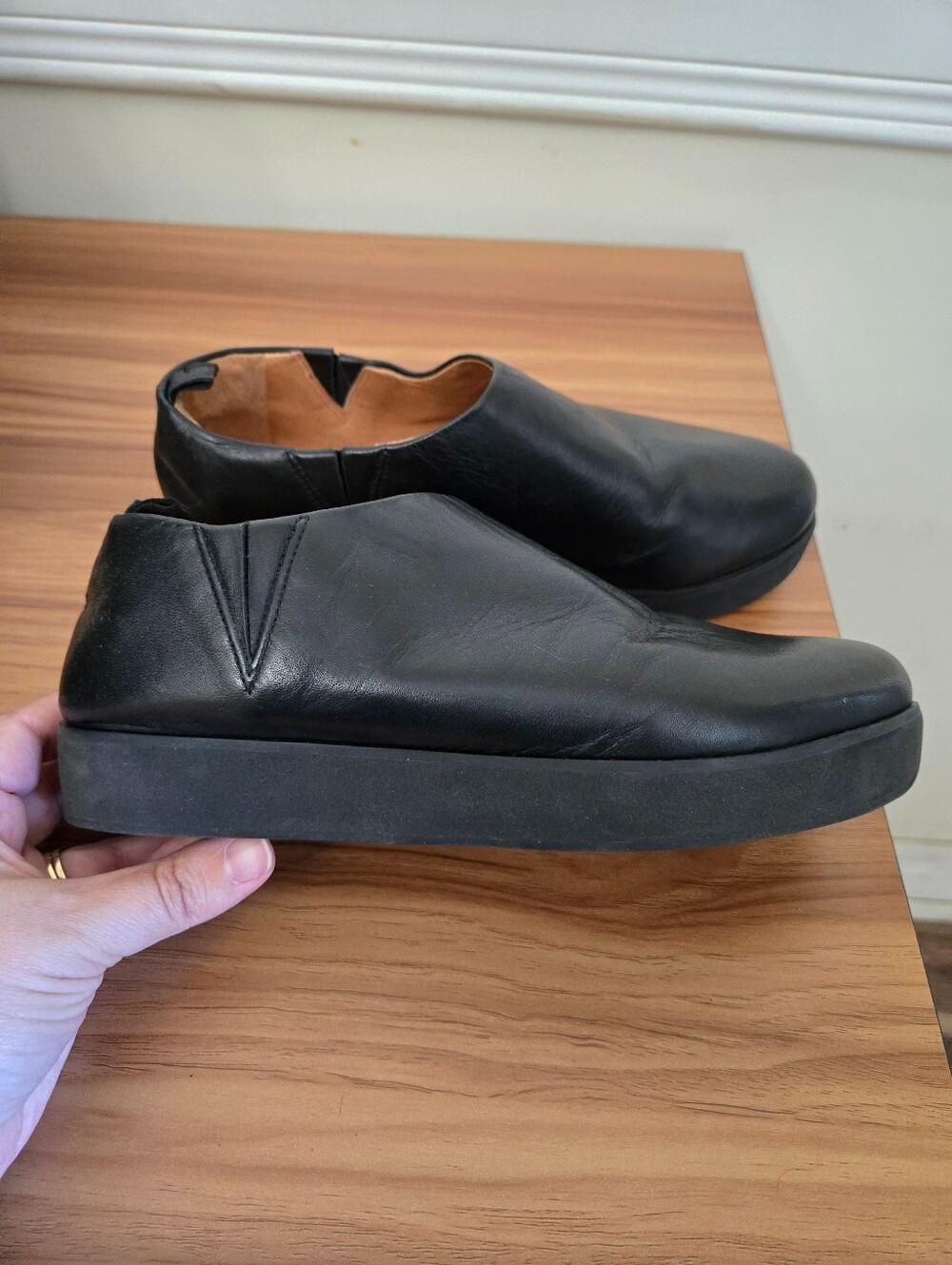 dr LIZA Sneaker Black Collection Platform Shoes