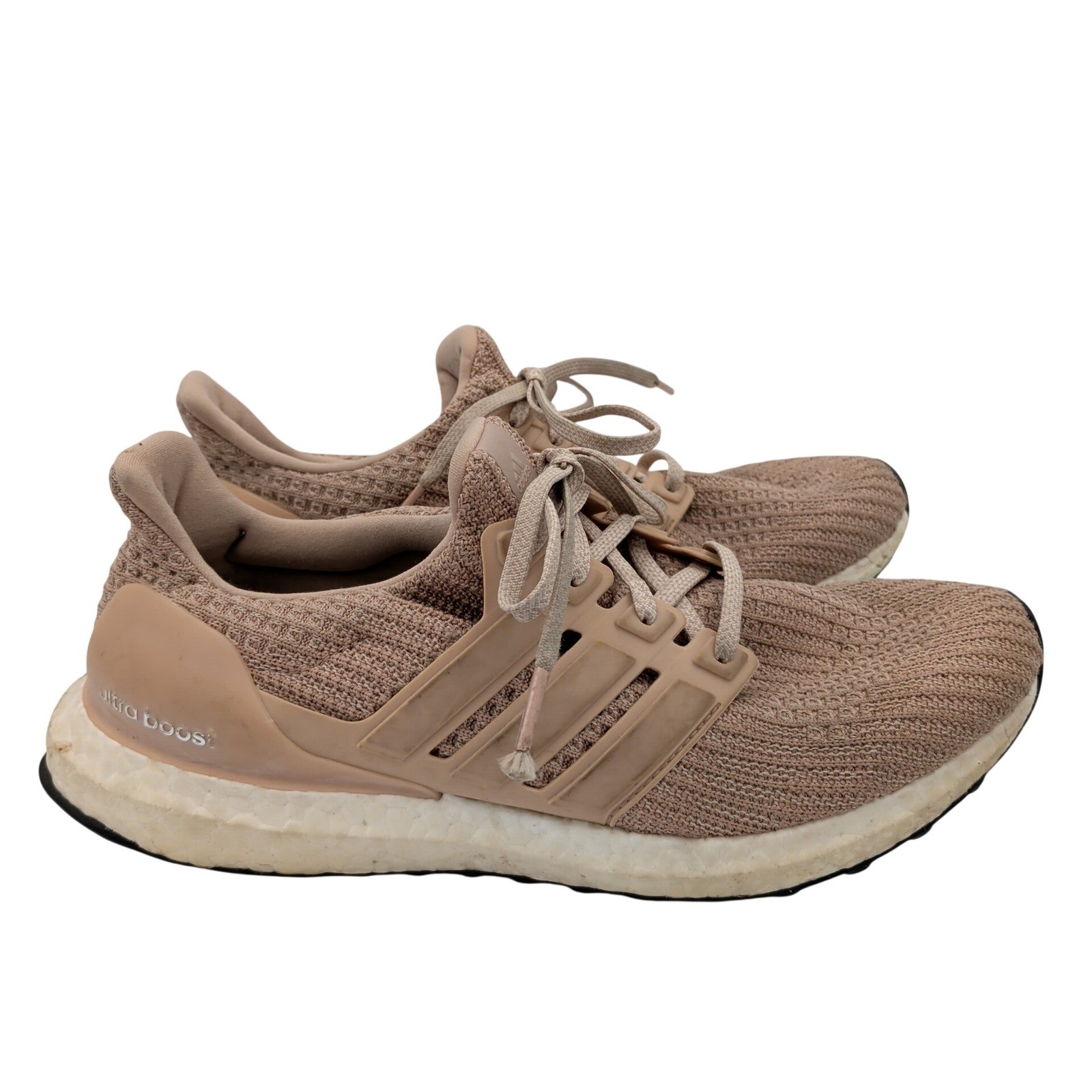 Adidas UltraBoost 4.0 Ash Pearl Womens Running Shoes BB6309 Pink Tan Size 9