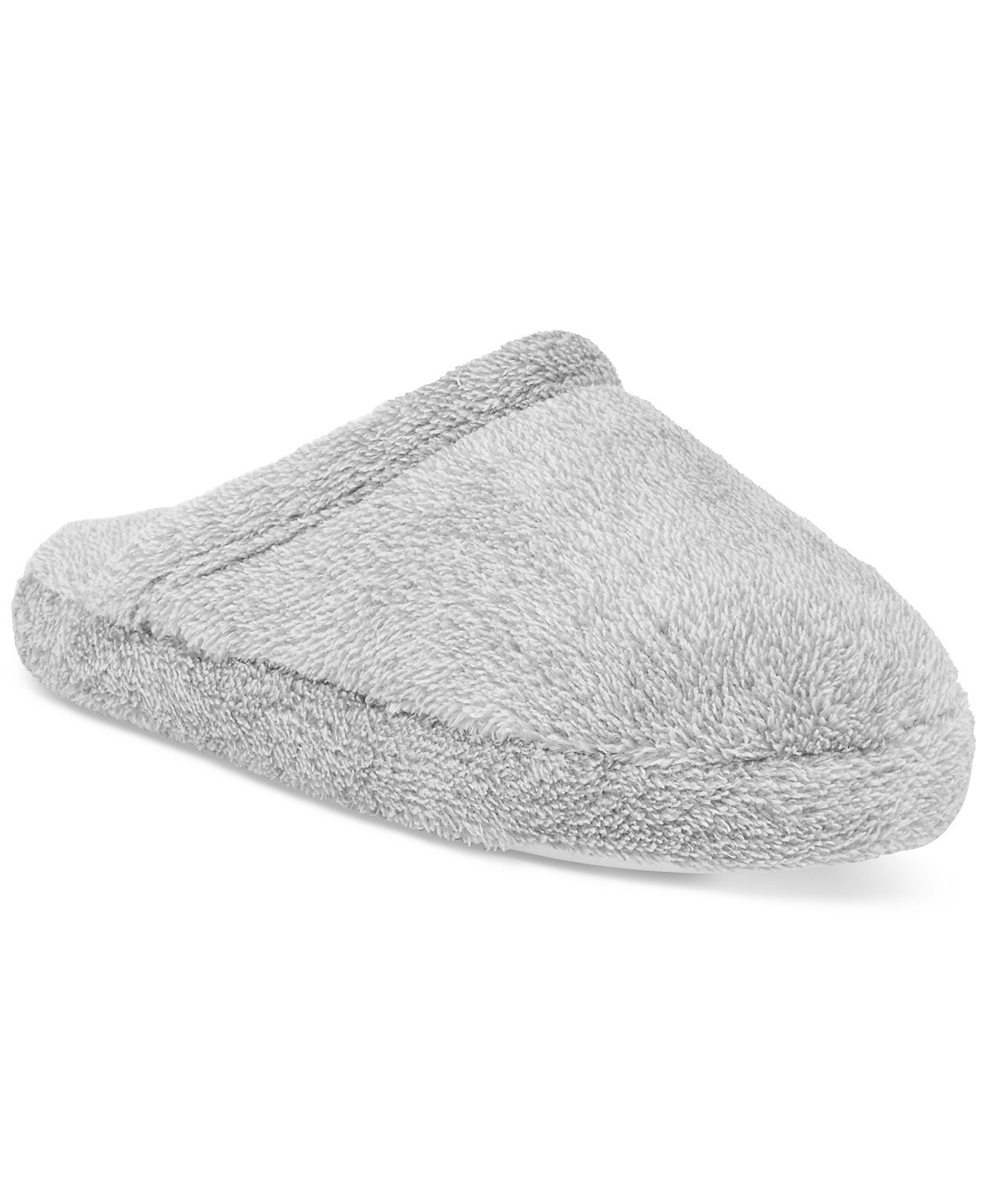 Charter Club Rice Pile Slippers Turtle Dove Size L (8 – 9)