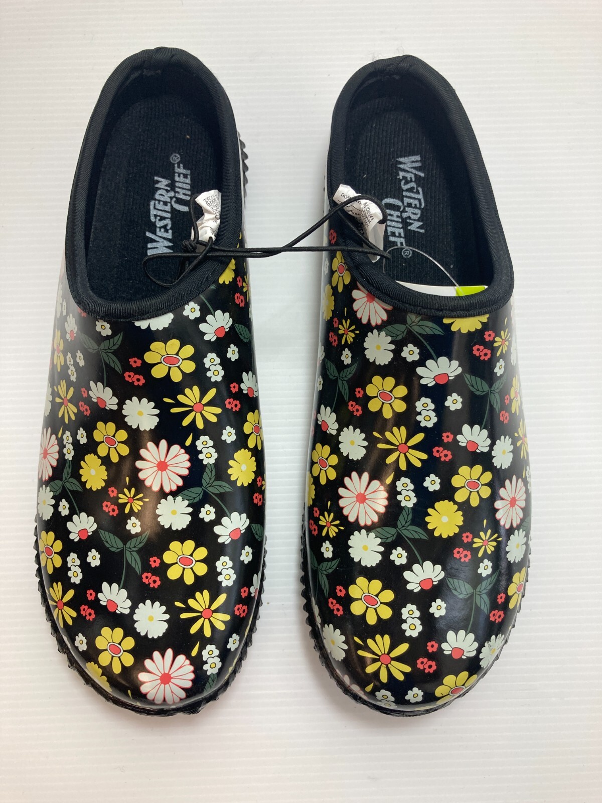 NEW! Western Chief Women’s Flowers Petal Party Garden Classic Rain Slip On Clog