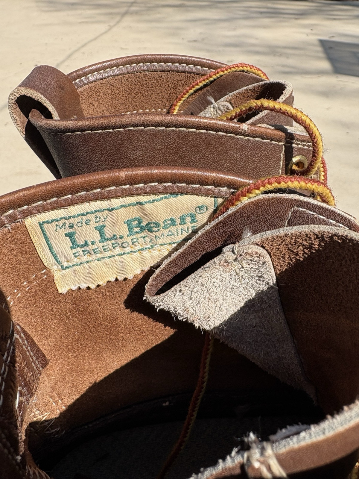 Vintage LL Bean Boots Womens 8M Maine Waterproof Hunting Shoe Duck Boot