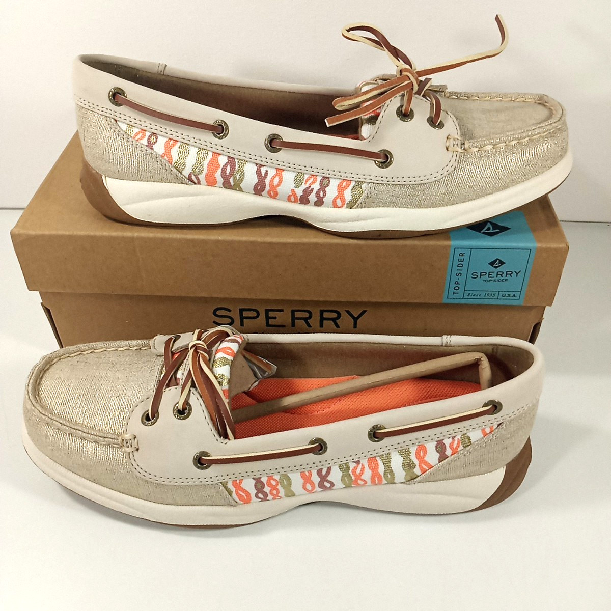 NOS Sperry Women’s Laguna Oat / Corral US 8 MM