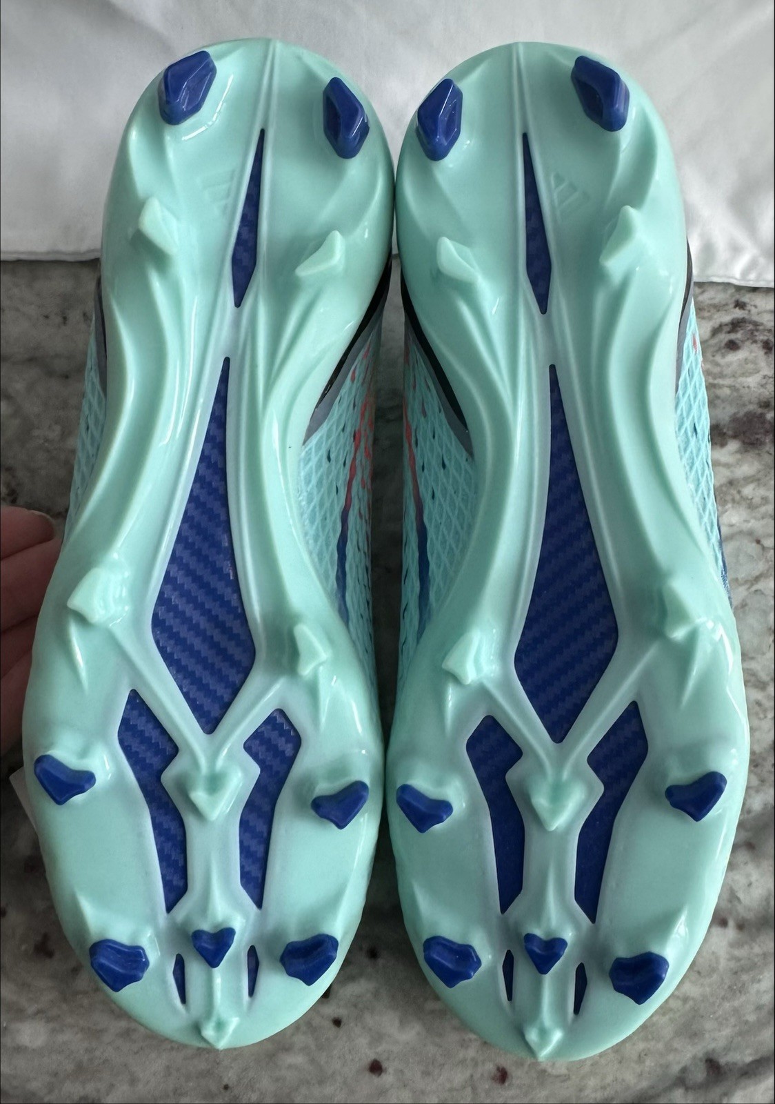 adidas X Speedportal.3 FG Soccer Cleats Aqua US Size 4.5 Men’s / 5.5 Women’s