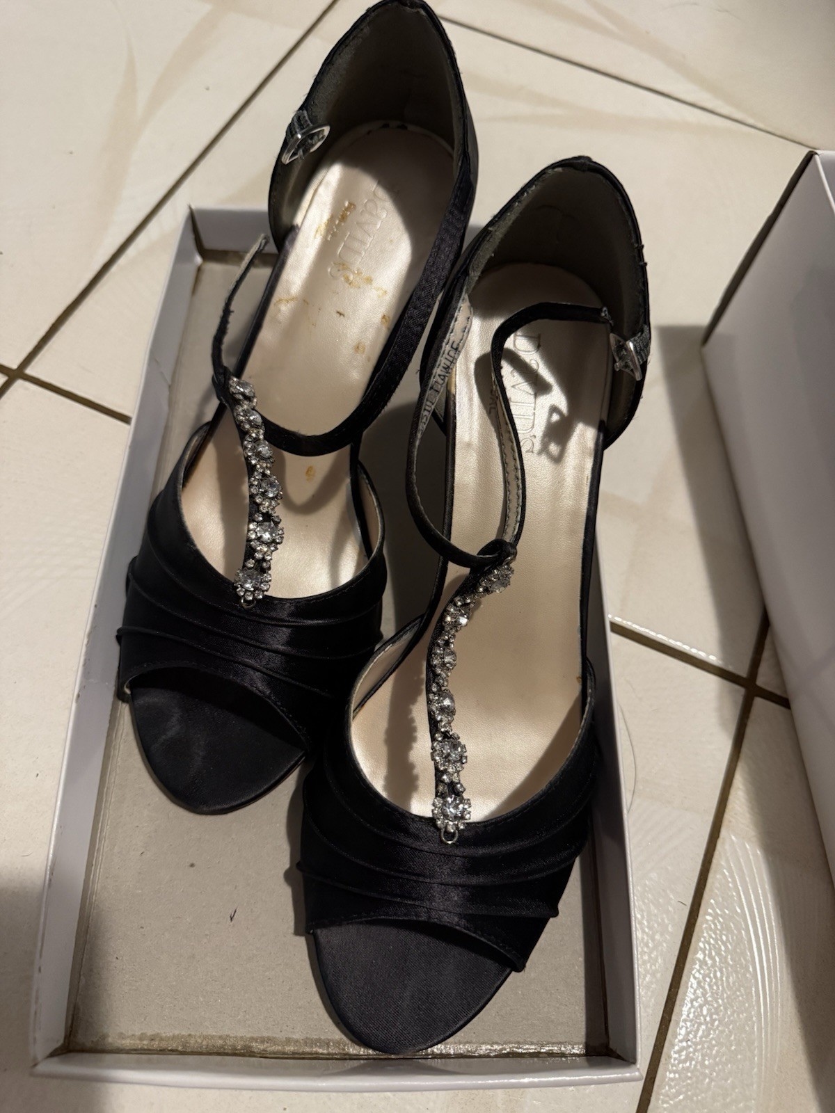 Black Heels By David’s Bridal