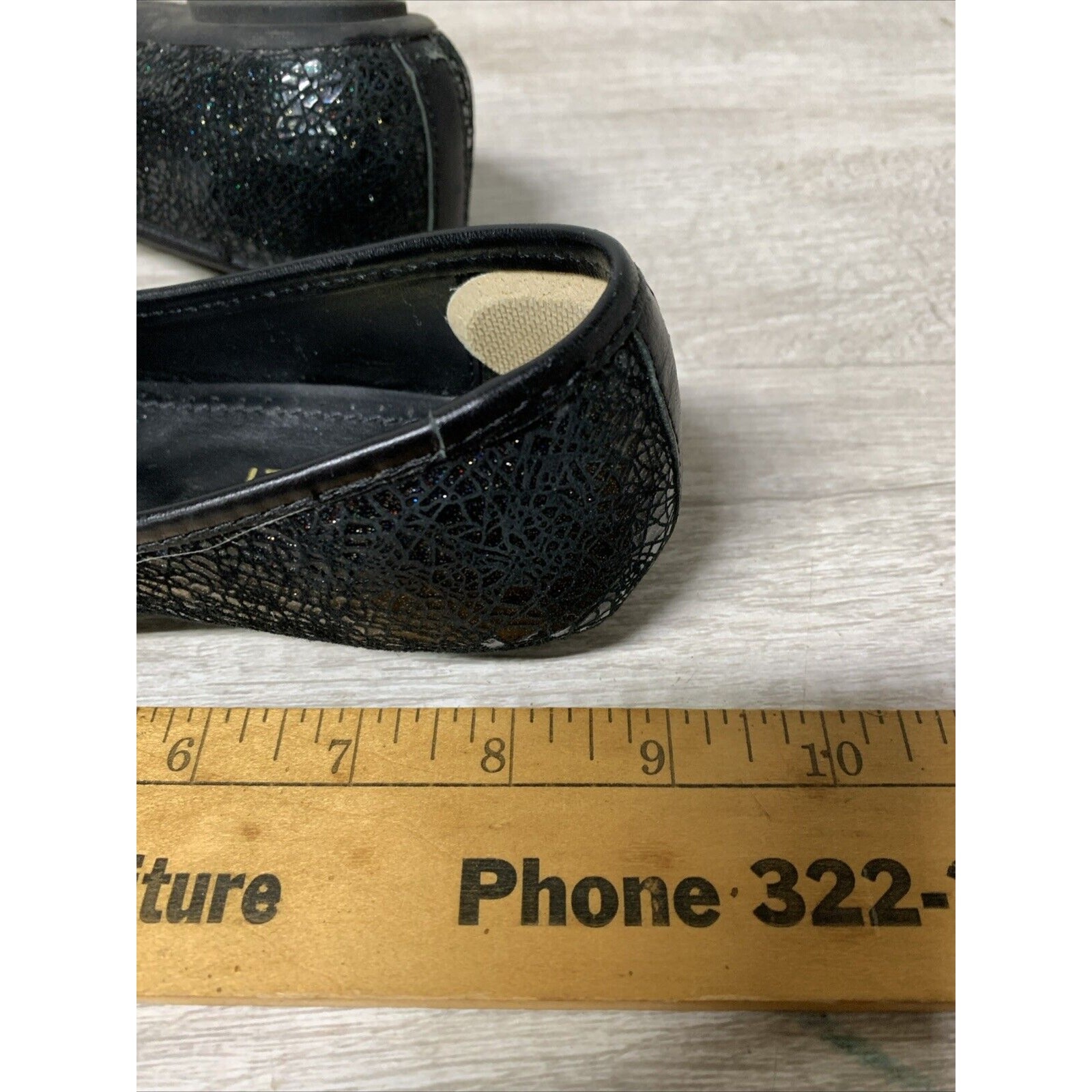 Vaneli Ladies Size 5 M Black