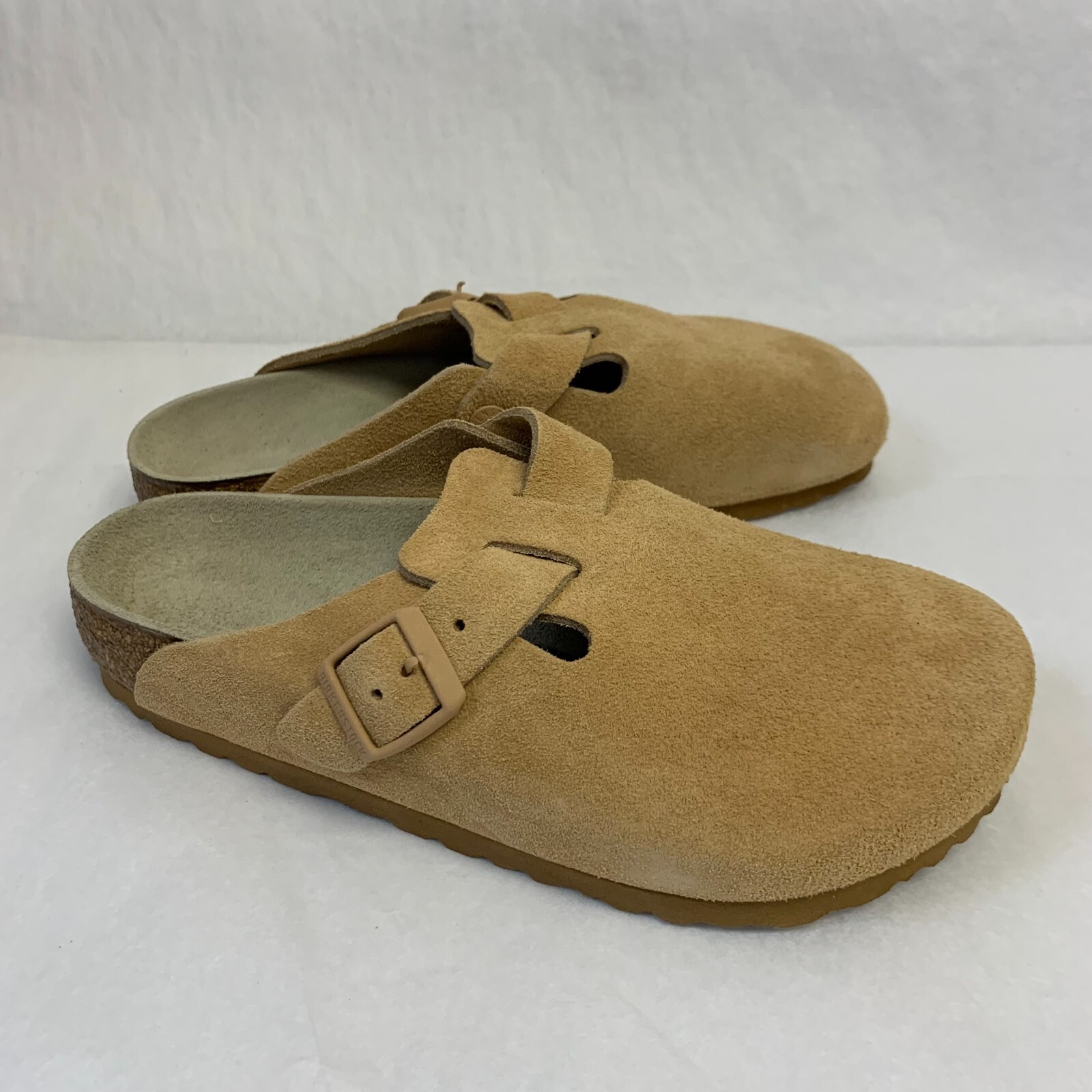 Birkenstock New w/o Box Boston Clay Suede Leather Narrow With – Select Size
