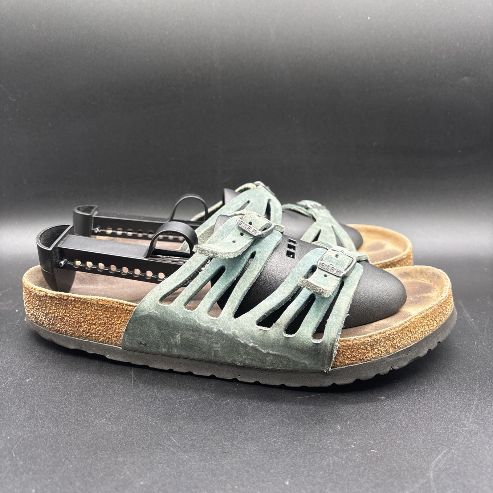 Birkenstock Granada Sandals Slides Women’s EU 40 US 9 Soft Blue Turquoise