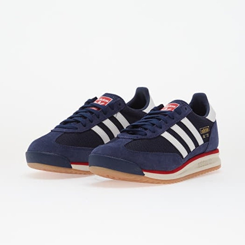 ADIDAS ORIGINALS MEN’S 6.5 SL 72 RS DARK BLUE WHITE RED JQ9797 NIB
