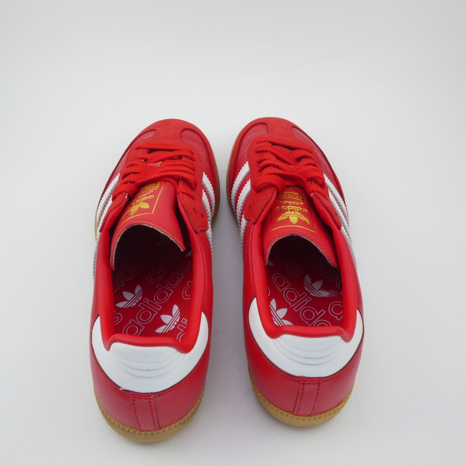 Adidas Samba Women’s 8 OG Shoes Athletic Casual Soccer Skate Red-White-Gold