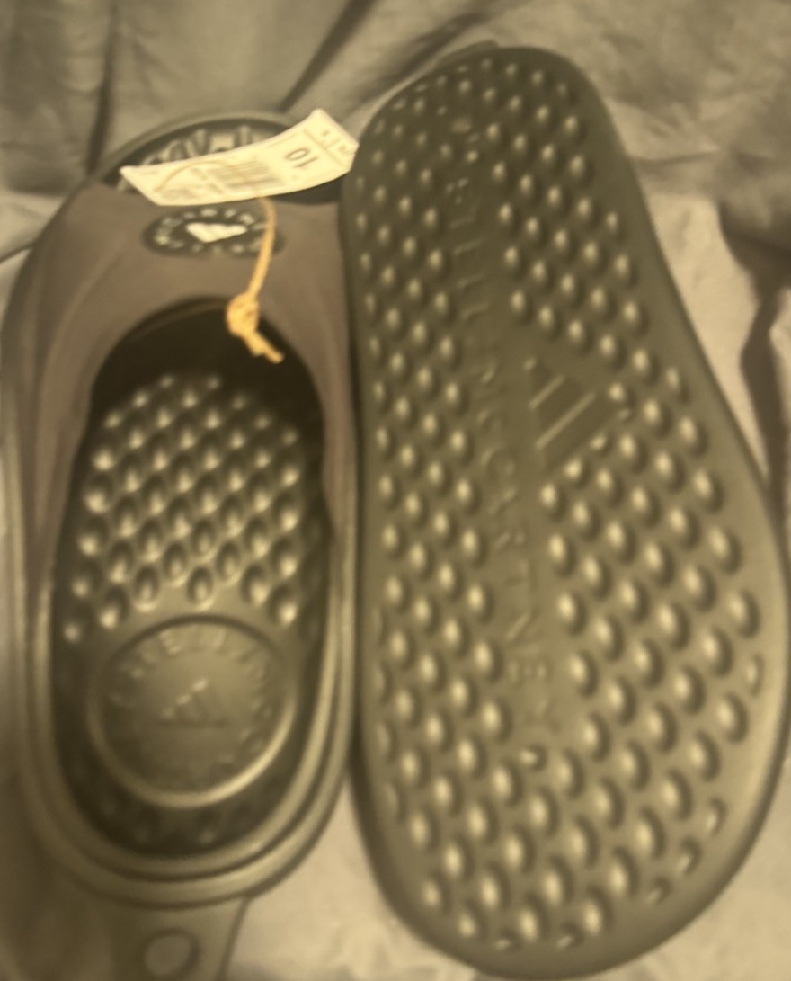 Adidas Stella McCartney Slide Shoes Slippers Core Black (JS0265) Size 10 Womens