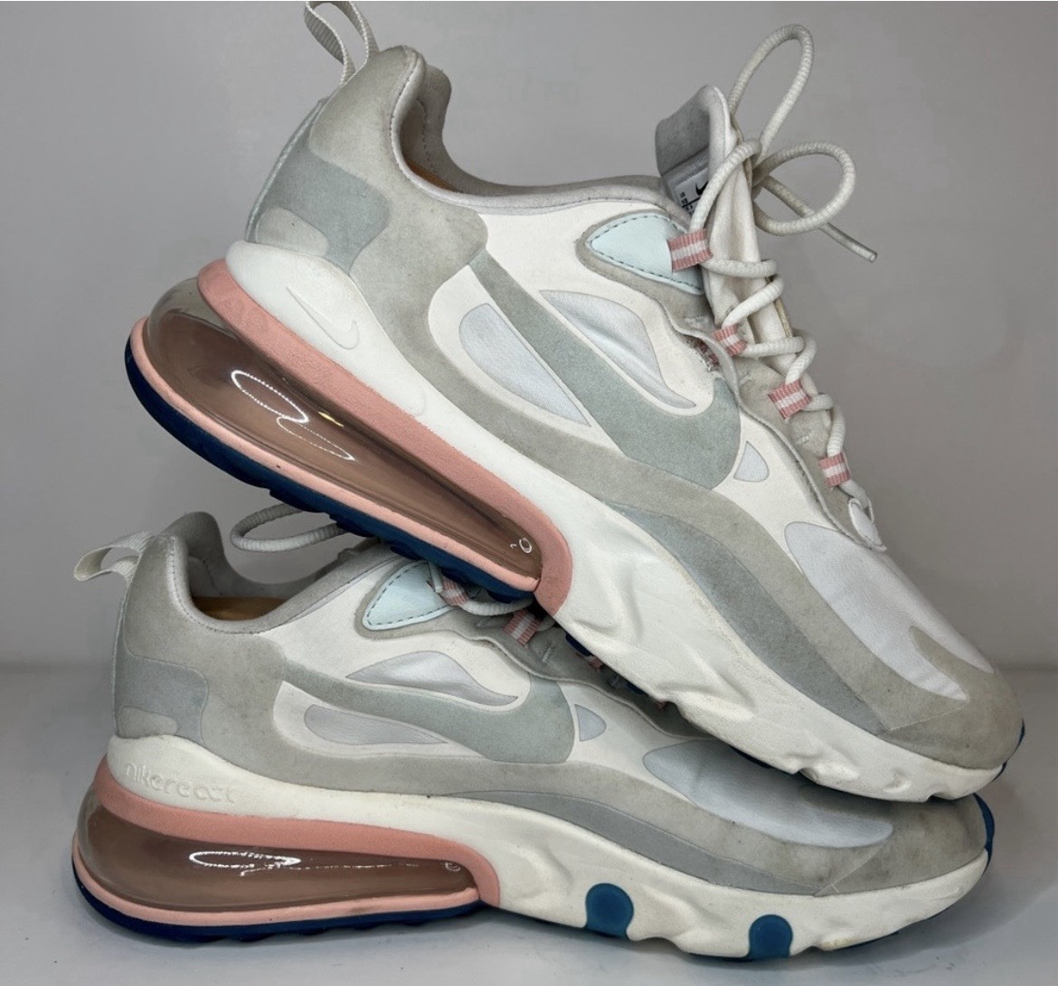 Nike Air Max 270 React American Modern Summit White AO4971-100 – US Sz 10