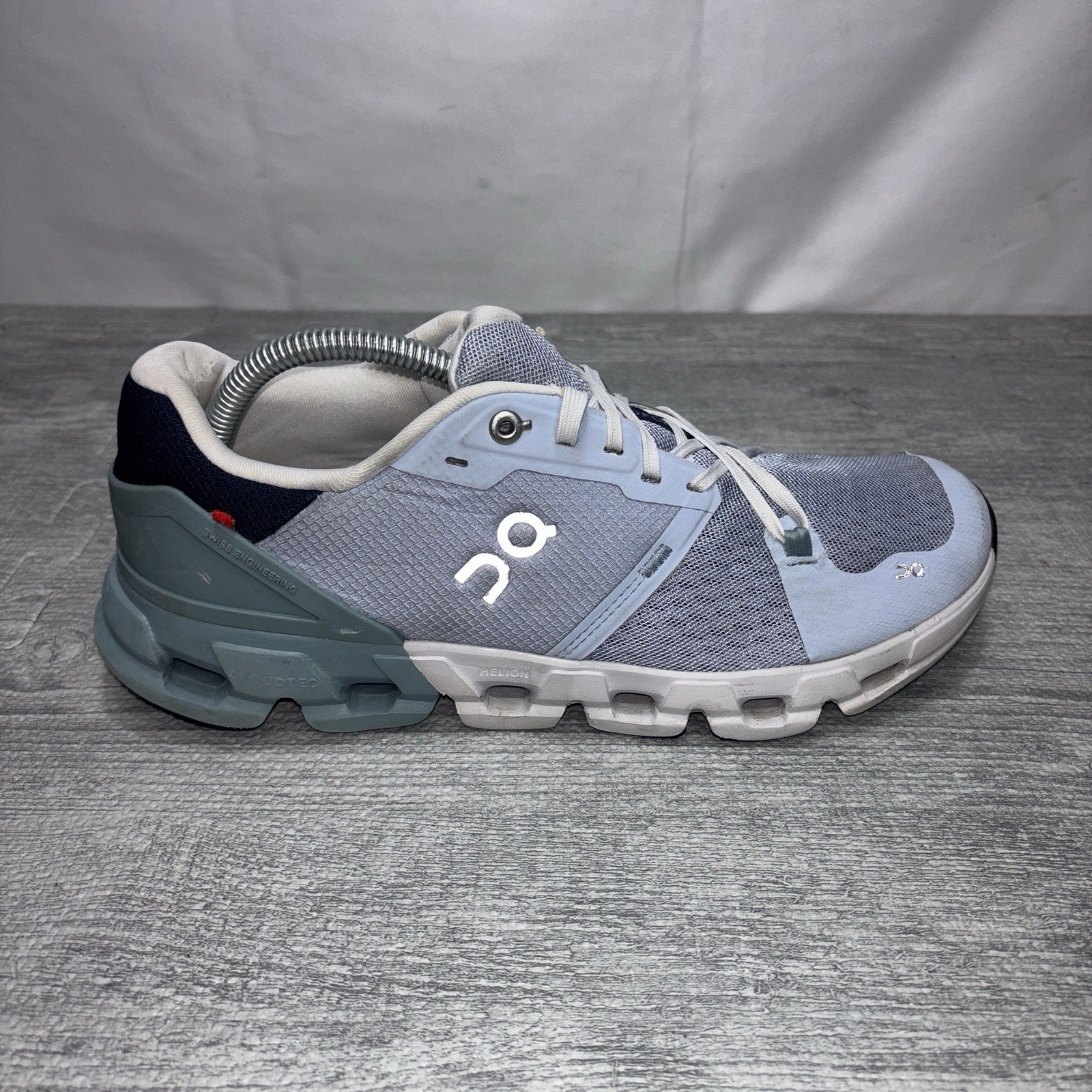 On Cloud Cloudflyer 4 Womens Running Shoes Sneakers Size 10 Blue Gray
