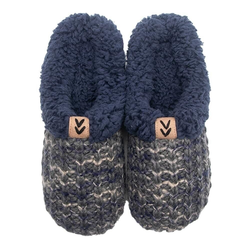 Very Peri Women’s Tight Knit Clog With Fleece Trim Comfortable House Slipper
