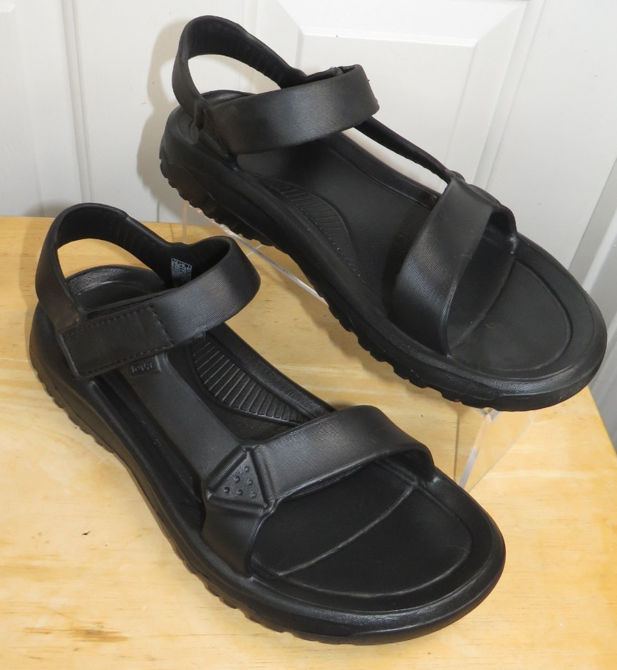 Teva Hurricane Drift EVA Sandals Sport Black Waterproof Women’s 10/Men’s 8