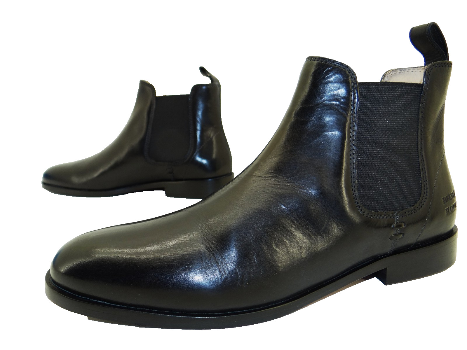 Melvin & Hamilton Susan 10 Chelsea ankle boots women’s leather size 40 black