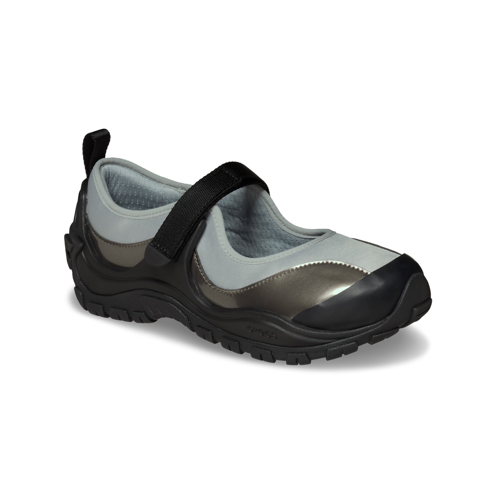 Crocs Terre Ballet Core (Black Silver Metallic) Women’s Shoes 210639-923
