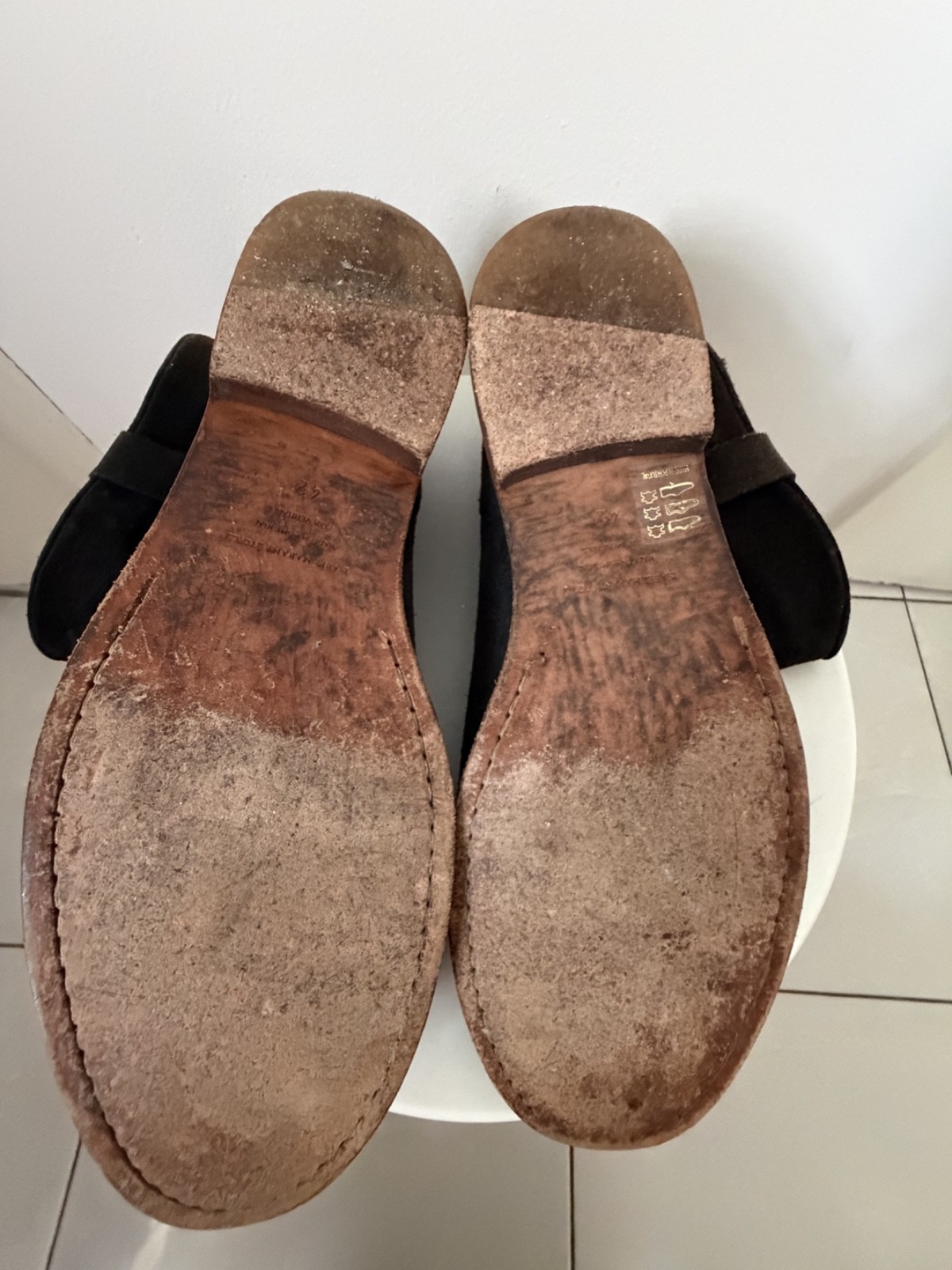 ISABEL MARANT-boots susee- suede-wedges- faded black- 42