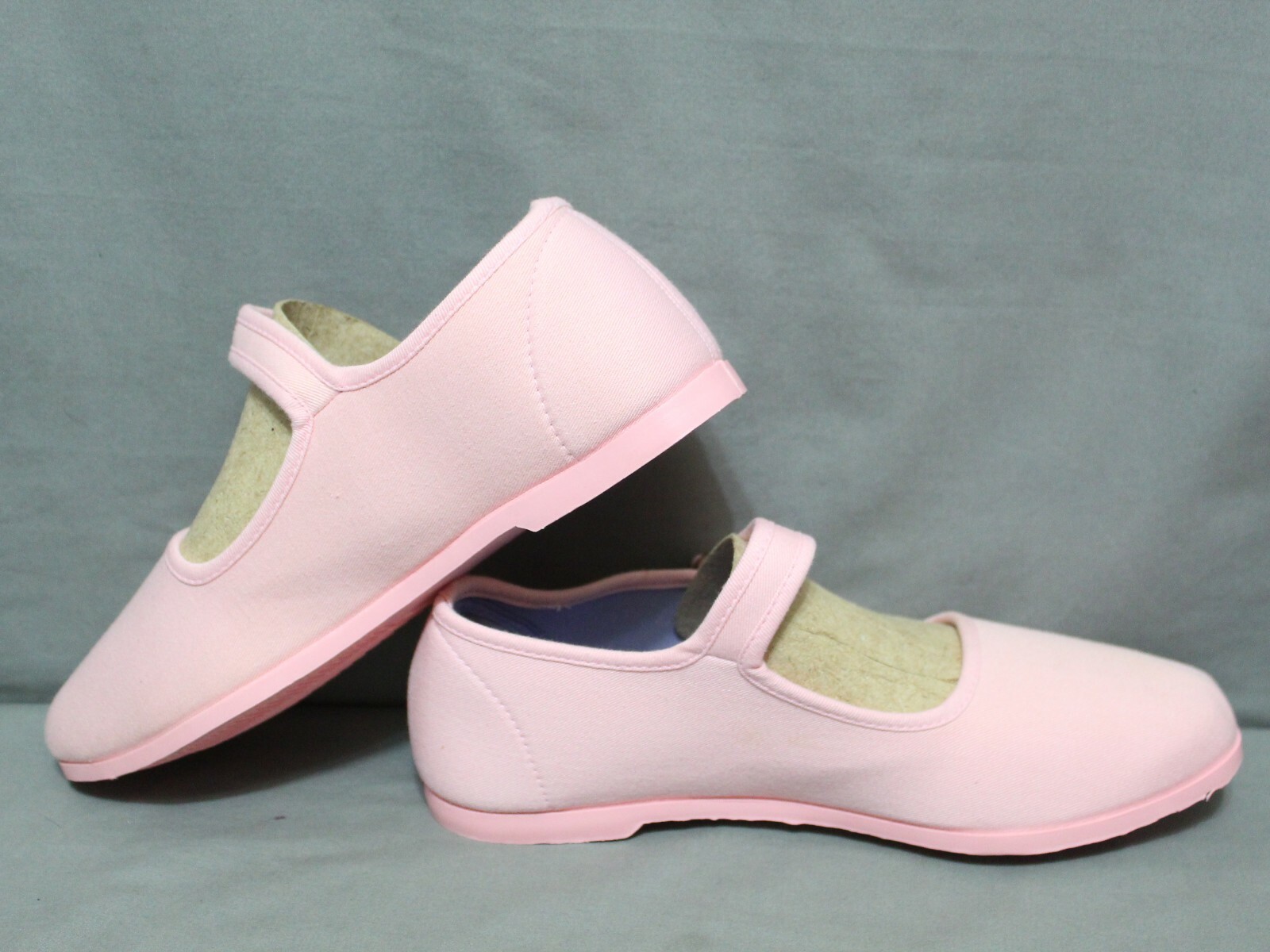 ON YOUR FEET women casual slip on flats mary jane multiple sizes pink fabric NEW