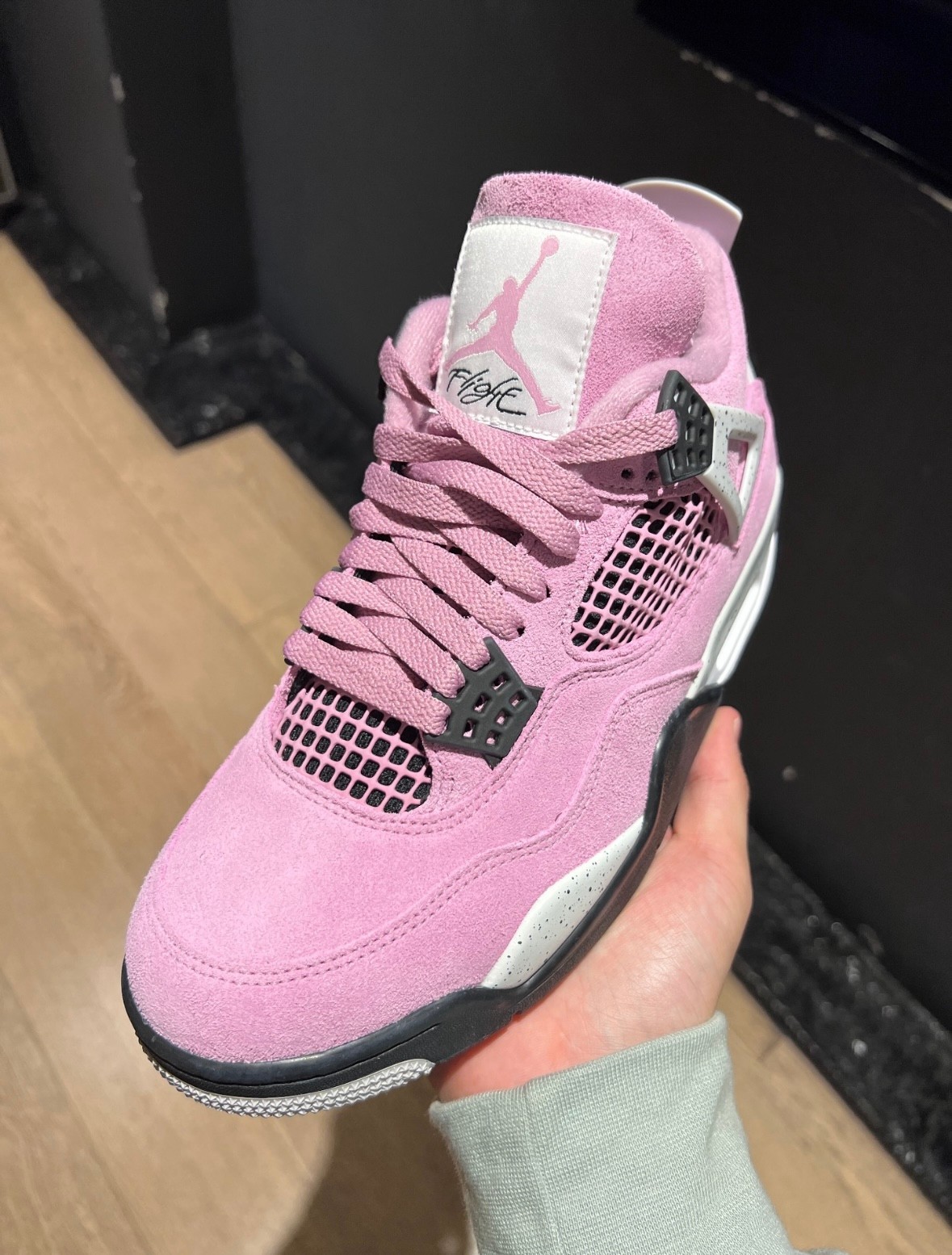 Jordan Air Jordan 4 «Orchid» Retro Basketball Shoes for US Men/Women Size