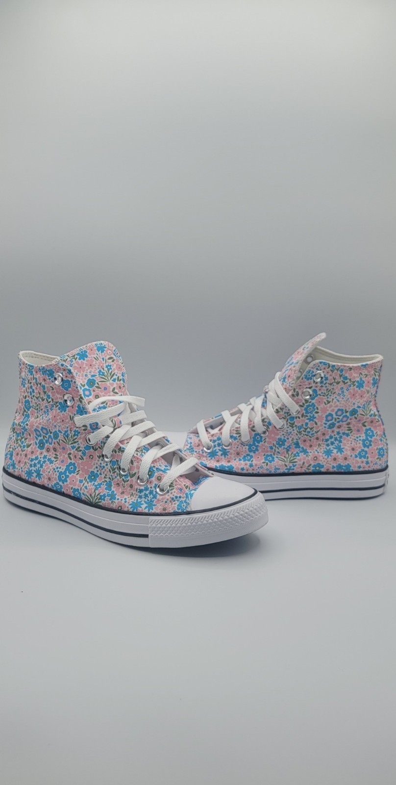 NIB Converse Chuck Taylor All Star Hi Mini Flowers A14980F Women’s 9 Men’s 7 Flo