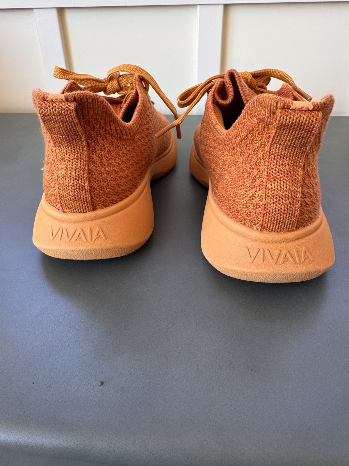 Vivaia Women’s Urban Wool ‘Apricot’ Orange Running Shoes Sneaker Size 35 Urban