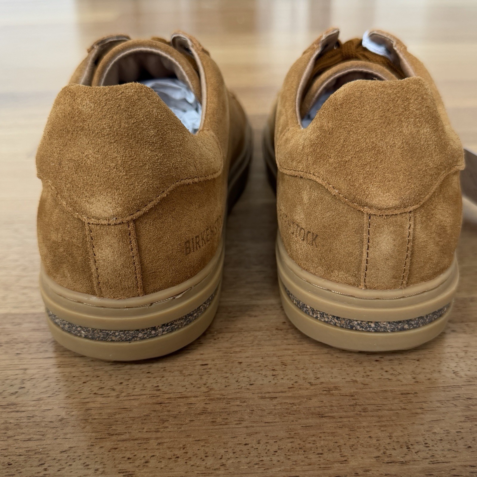 NEW Birkenstock Bend Low Mink Suede Leather Regular/Wide Size 40