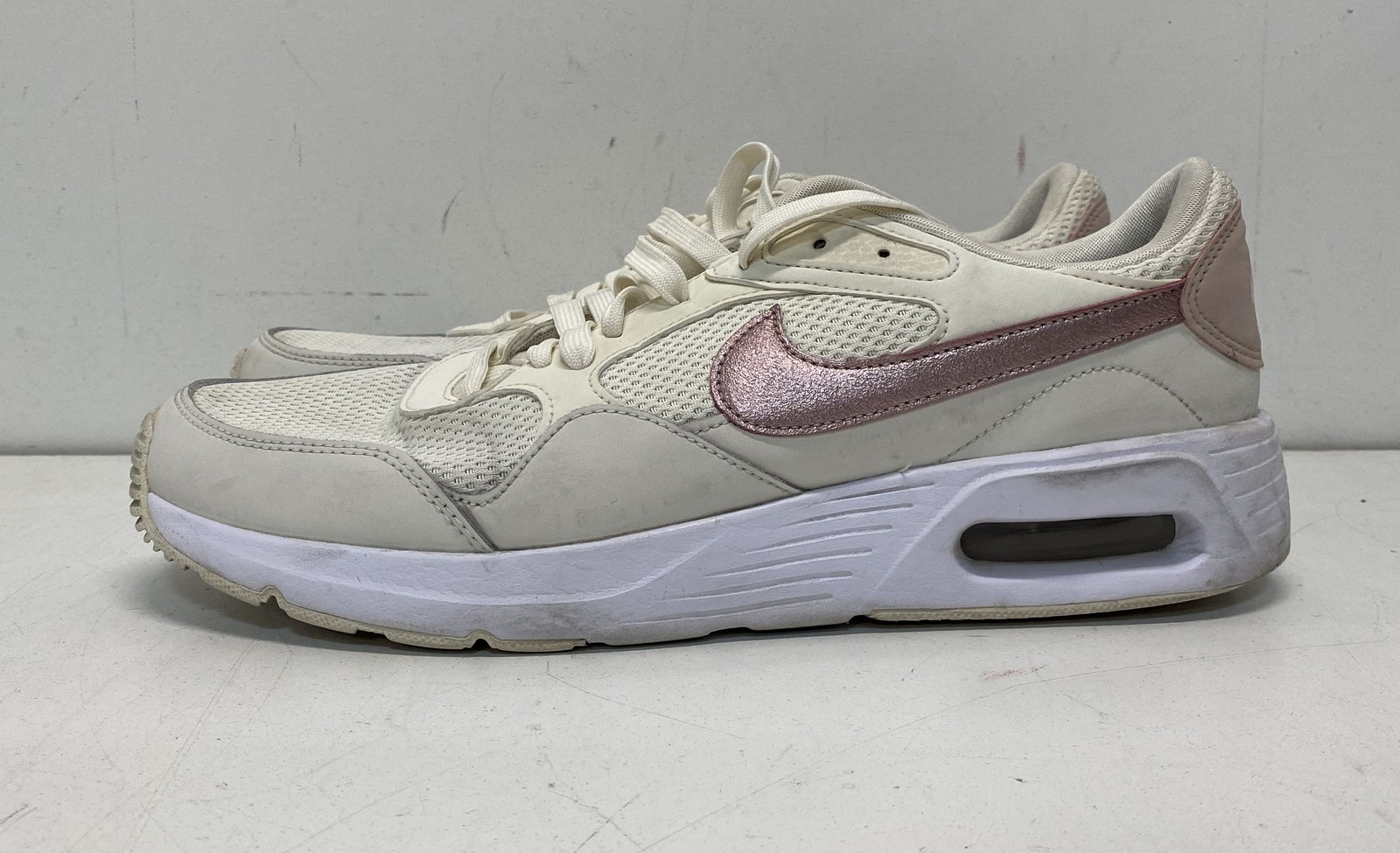 Nike Air Max SC Sail Rose Gold White Women’s Sneakers Size 11