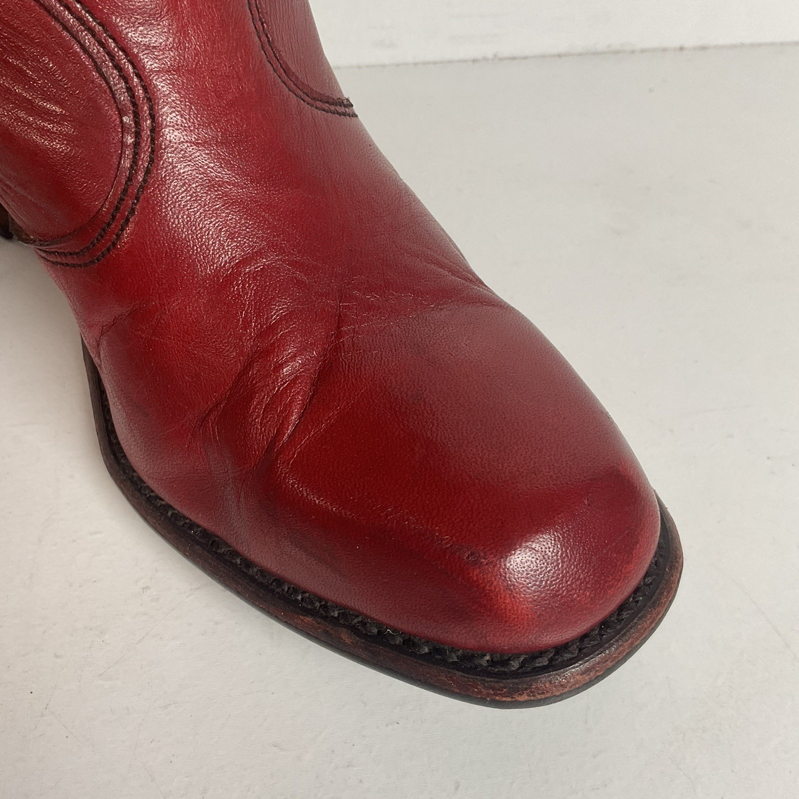 Vintage Wrangler Tall Western Harness Boots | USA Made | Women’s 7 M