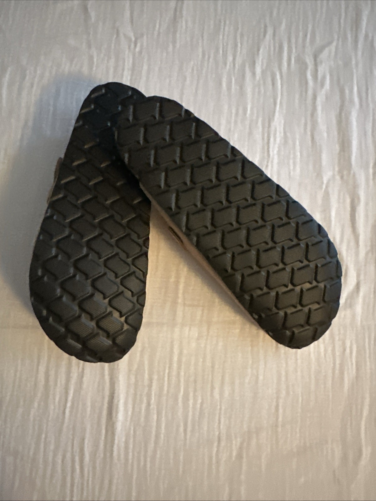 ODOLY Unisex Cork Footbed Slide Sandal Sz 38 With Arch Support