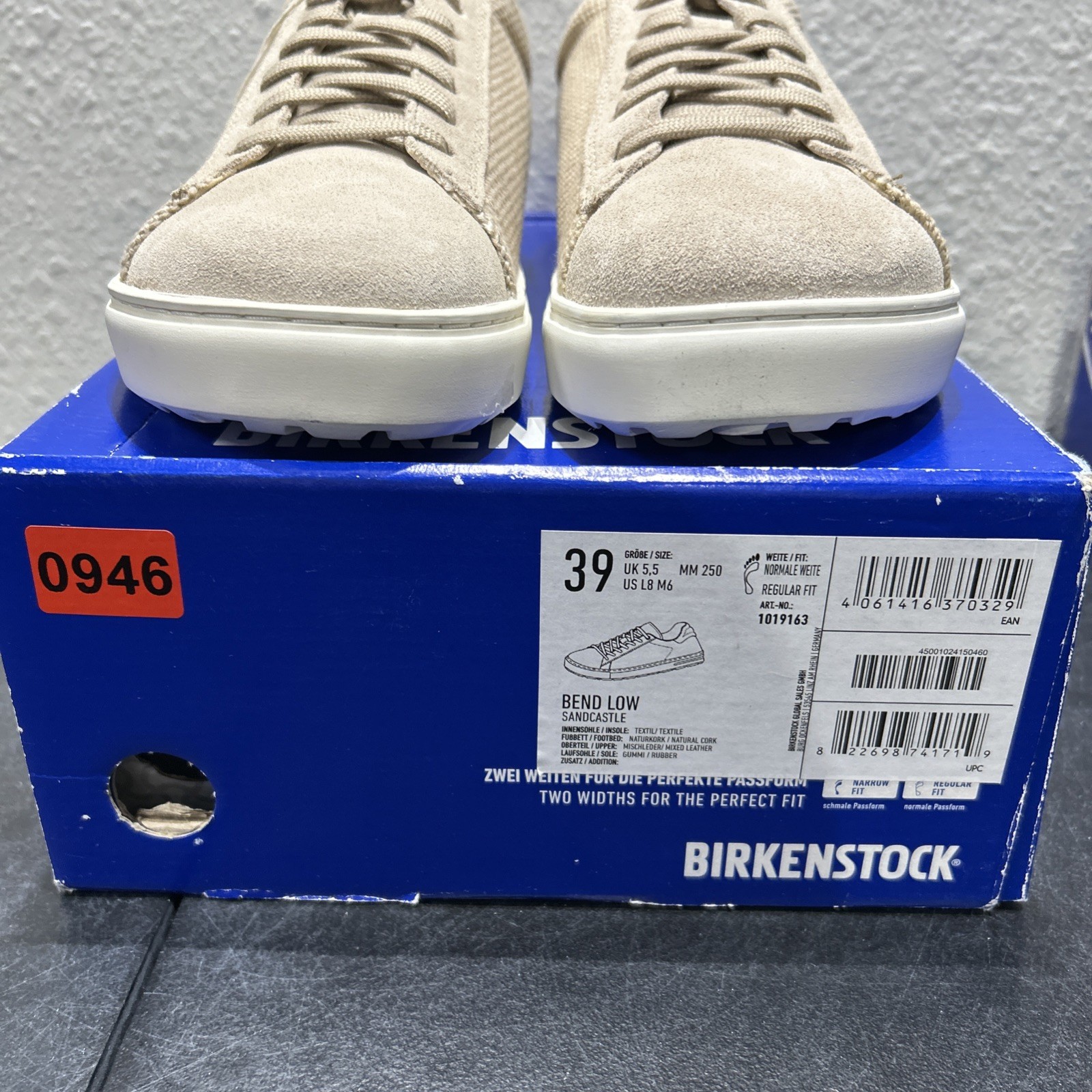 Birkenstock Bend Low Color Sandcastle EU 39 US W8 M6