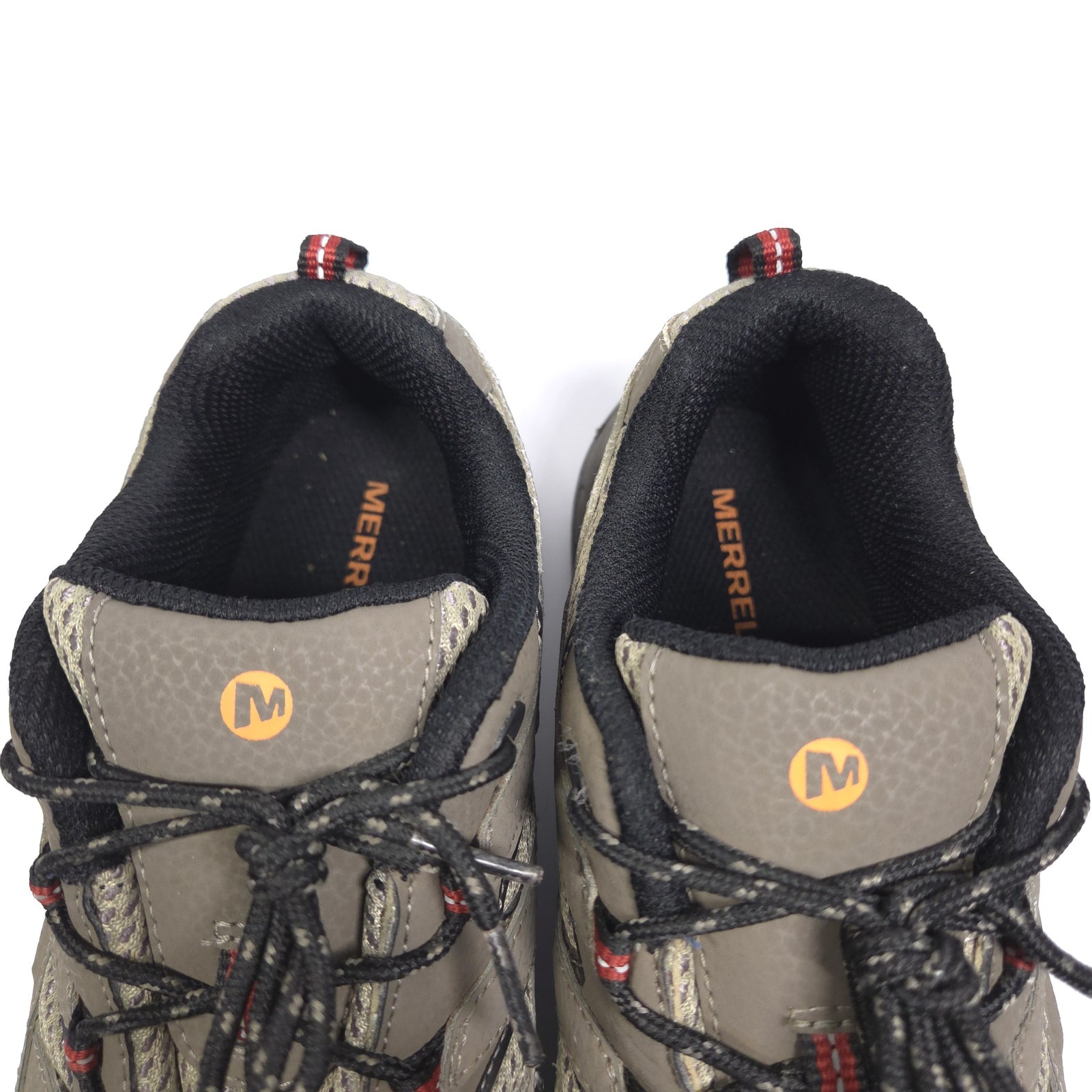 Merrell M Moab 2 Low Up Lace Hiking Shoes Women’s Size 6.5 M Brown Gray 62012