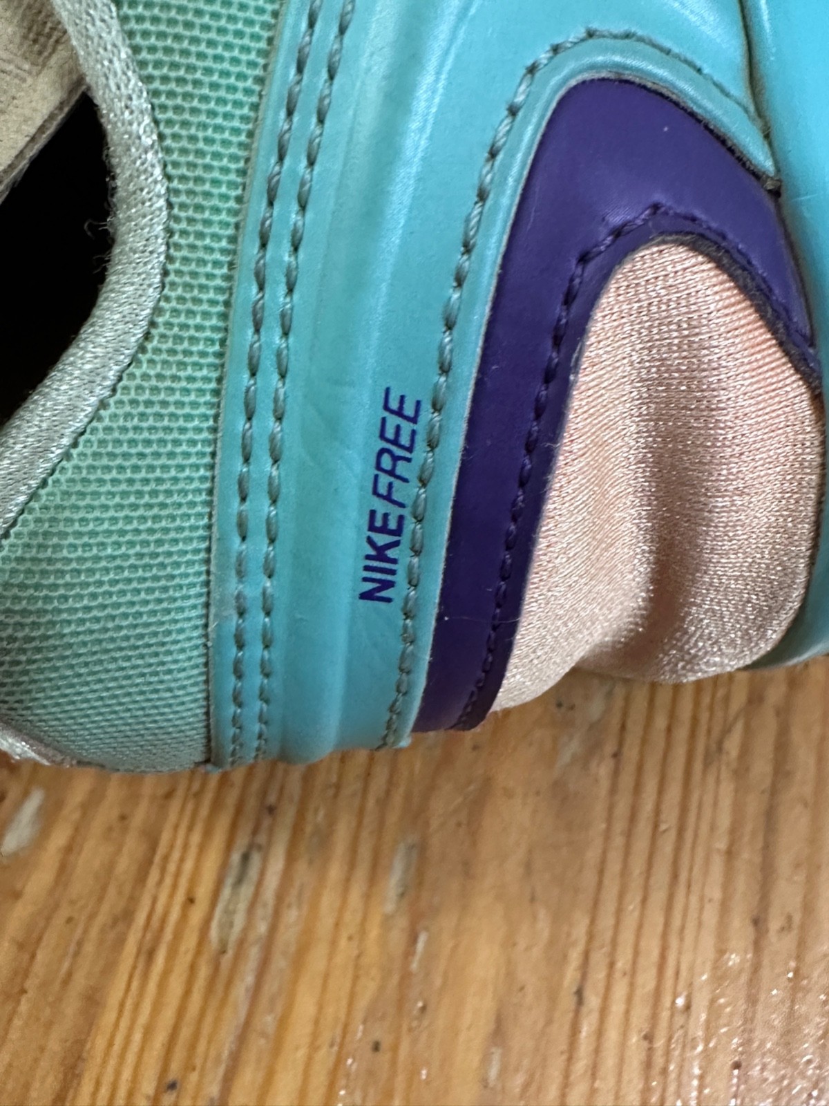 Nike Free Fit 2 Sneaker Running Mint Green Training size 8
