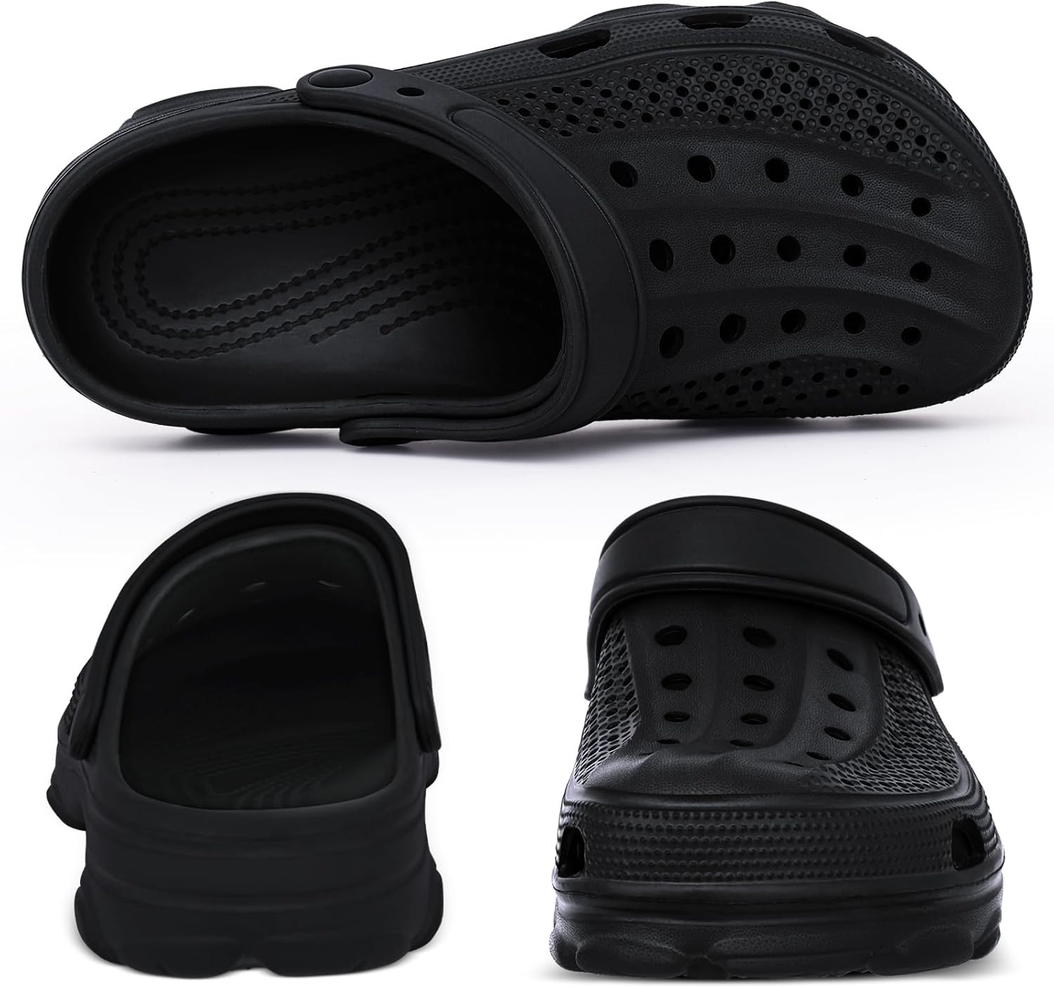 Beslip Womens Mens Garden Clogs Shoes with Arch Support Unisex Comfort Slip-On S